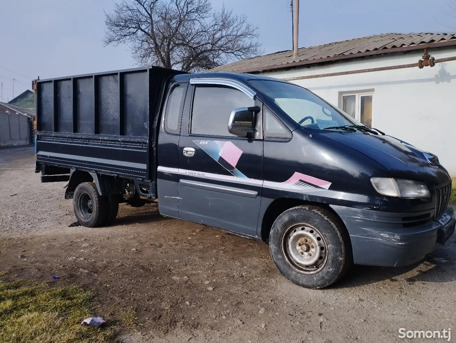 Бортовой автомобиль Hyundai Libero, 2002-1