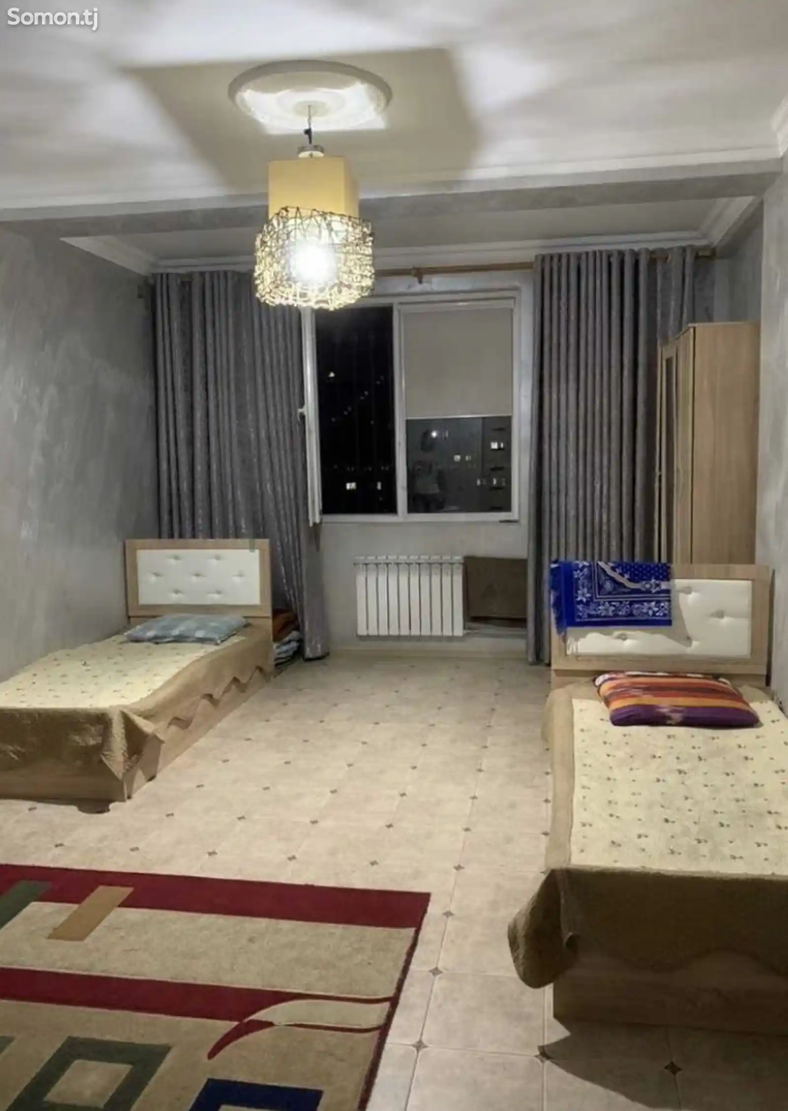 2-комн. квартира, 13 этаж, 60м², Зарафшон-2