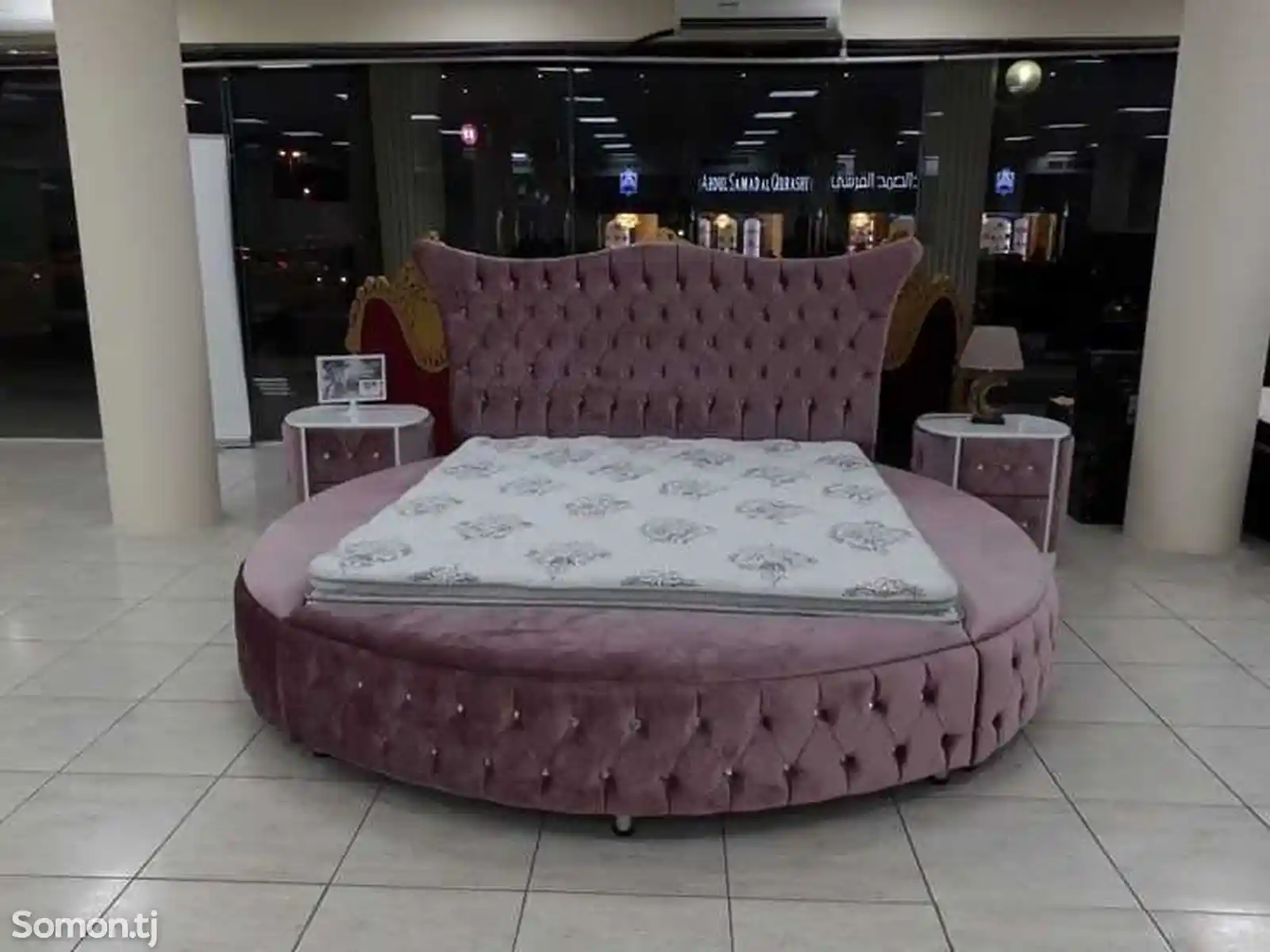 Круглый кровать на заказ-5