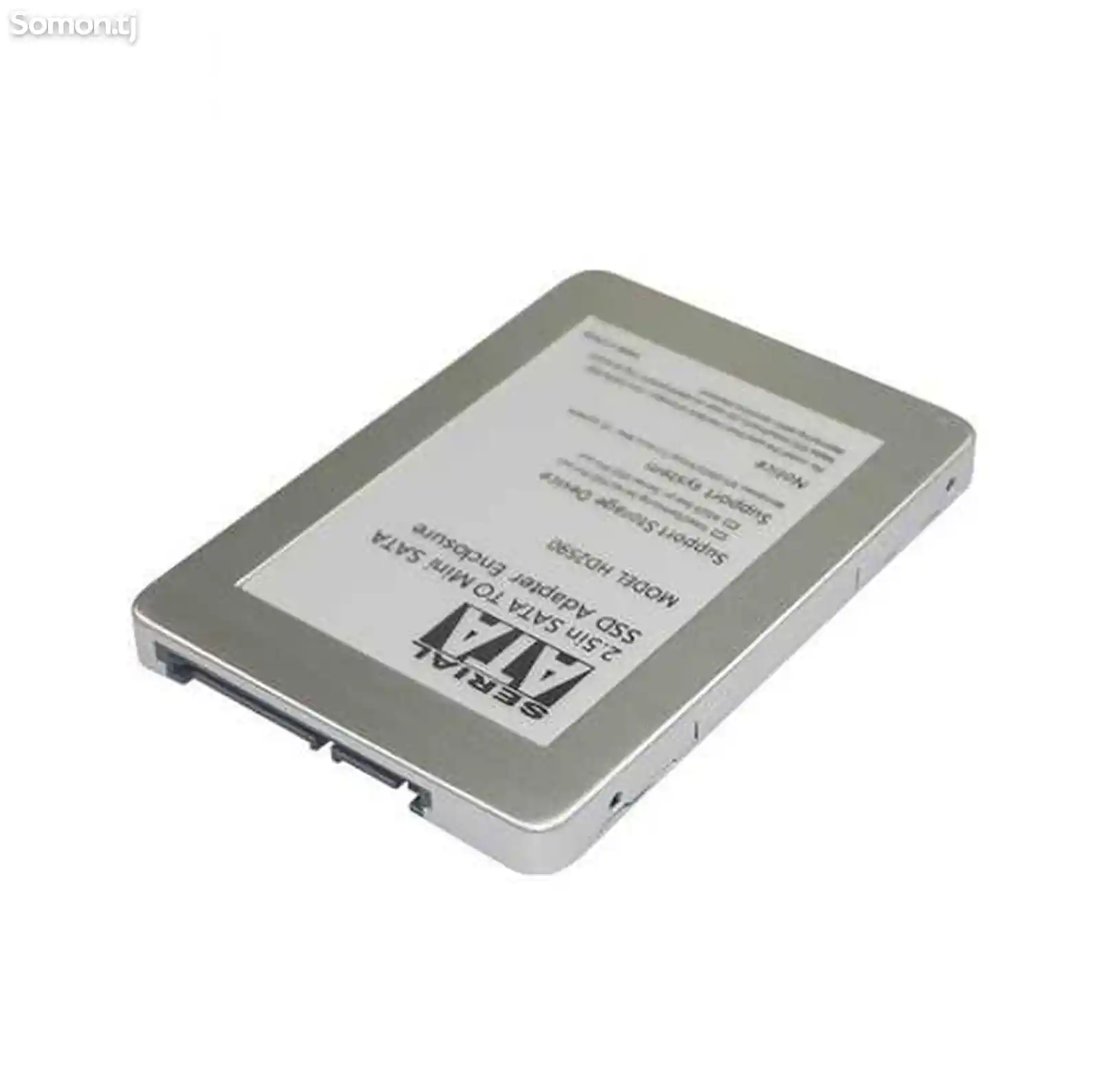 2,5-дюймовый SATA для мини SATA SSD адаптер Корпус, Модель HD2570-MI-4
