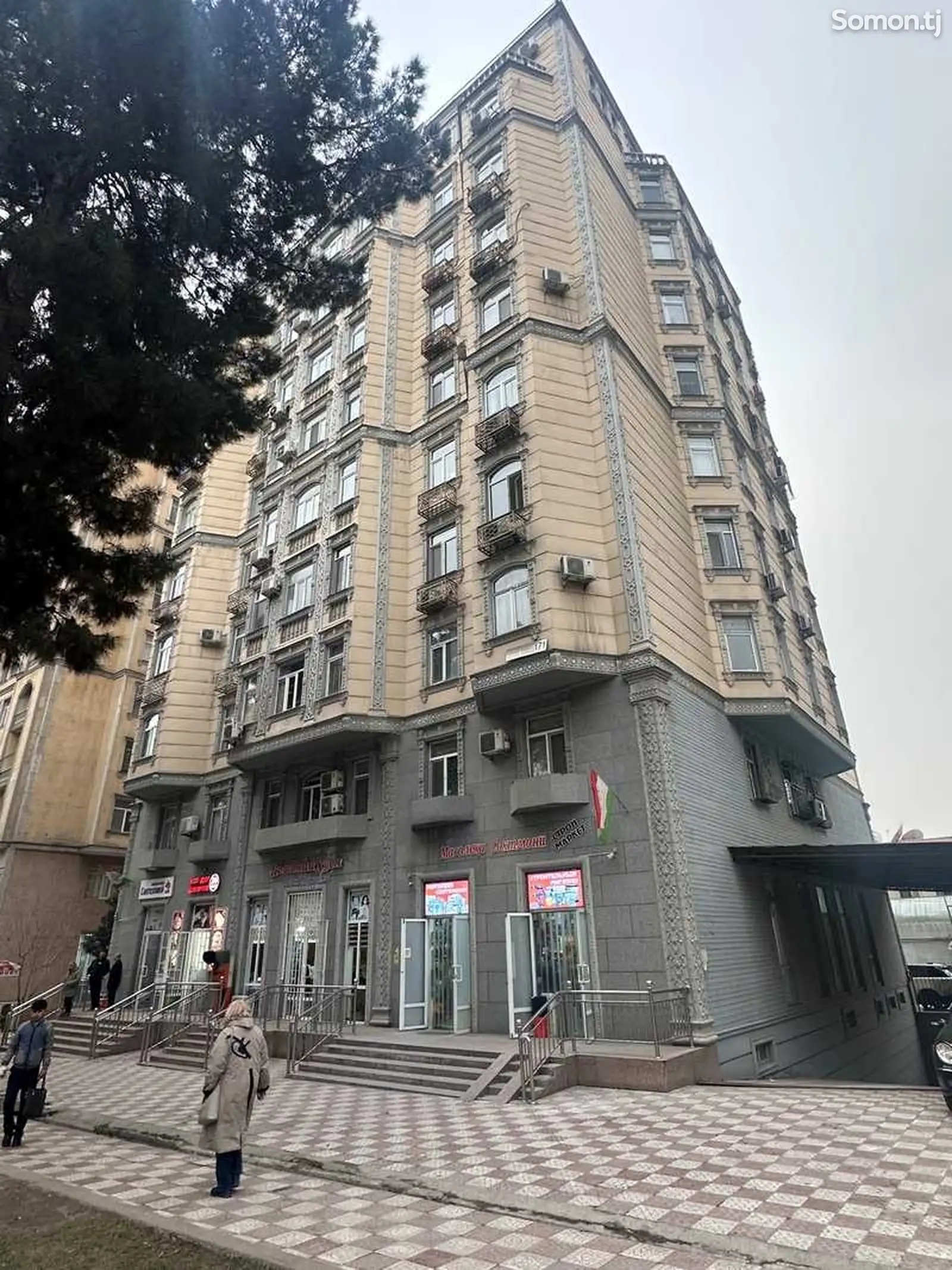 2-комн. квартира, 5 этаж, 52м², И Сомони-1