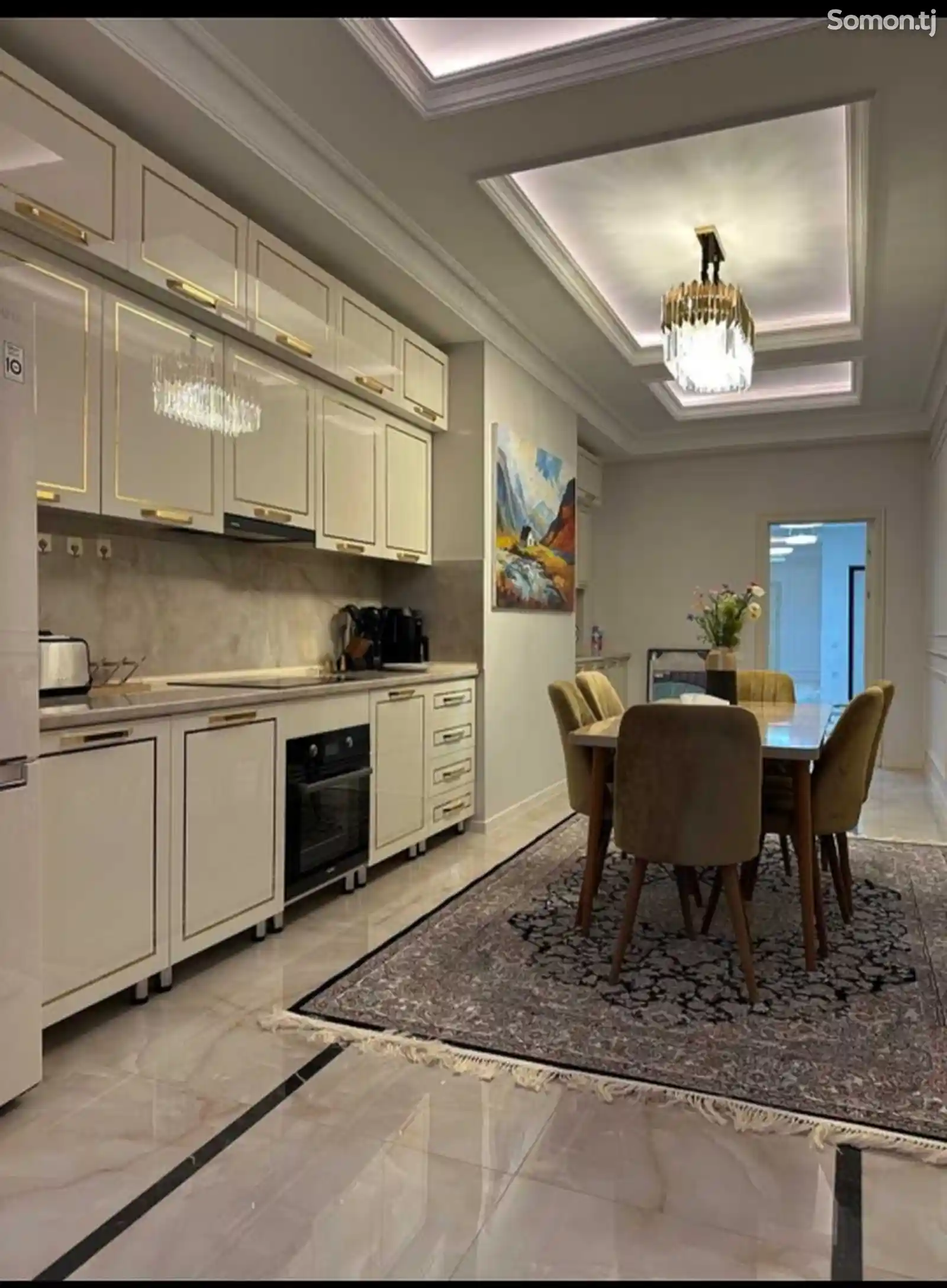 4-комн. квартира, 11 этаж, 205м², Сомони-14