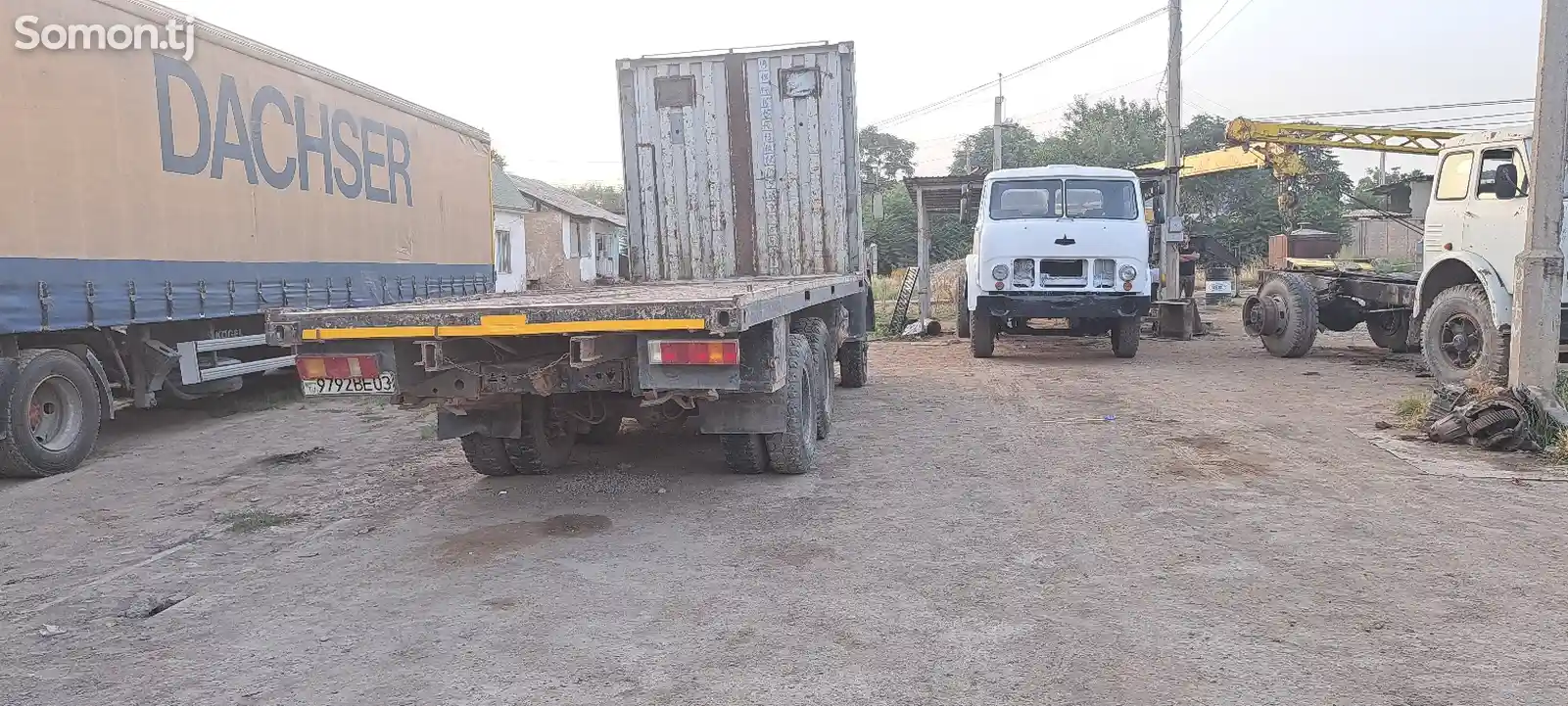 Бортовой грузовик Камаз 8 тонн, 1998-1
