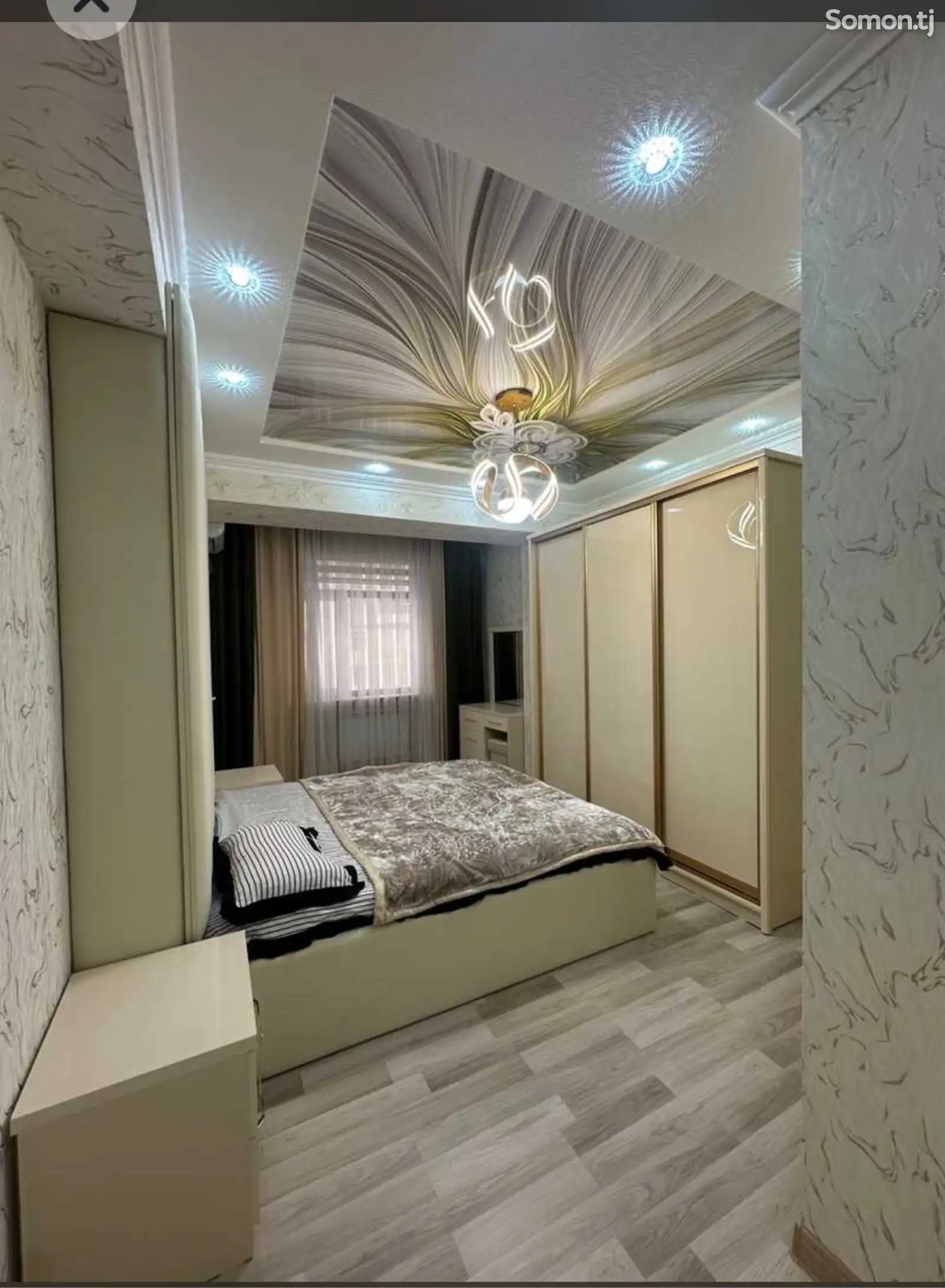 3-комн. квартира, 9 этаж, 120м², И. Сомони-1