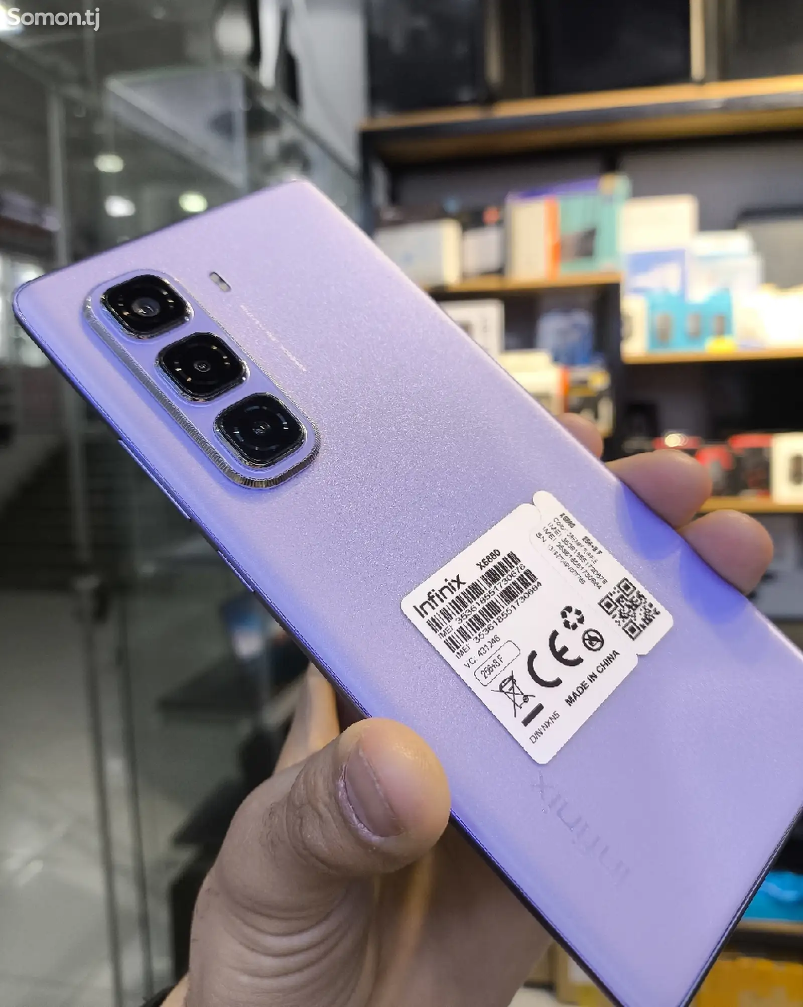 Infinix Hot 50Pro+ 16/256Gb purple-1