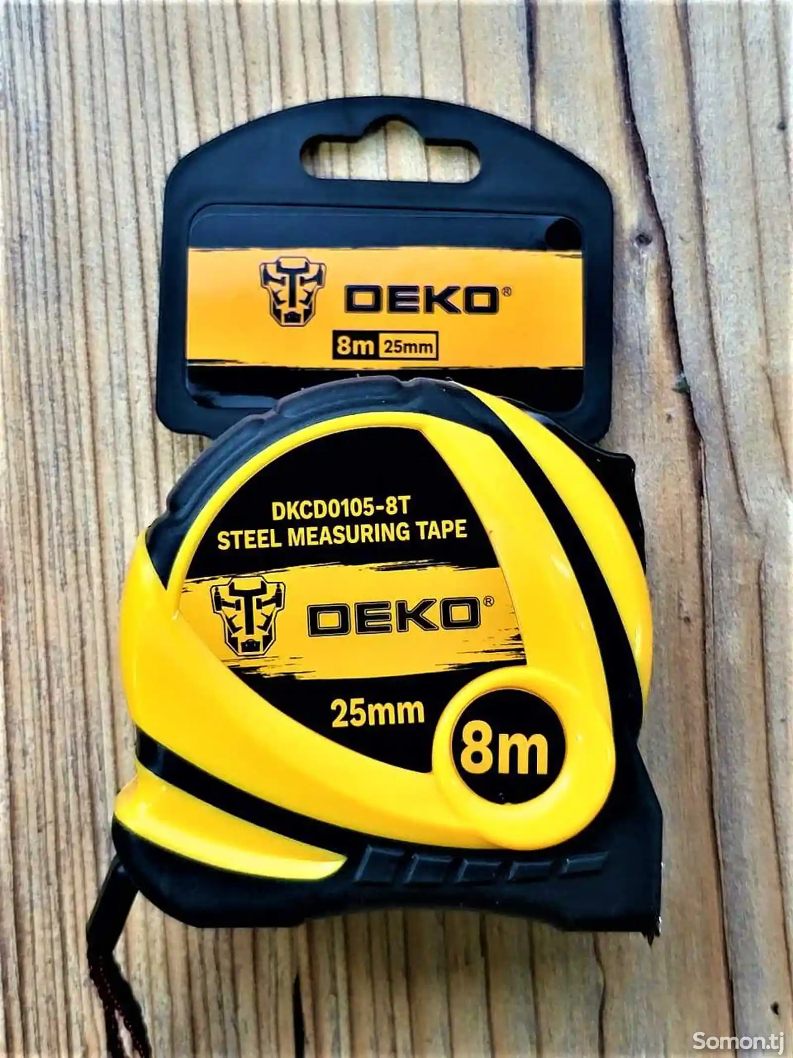 Измерительная рулетка 8М 25мм Deko DKCD0105-8T-1