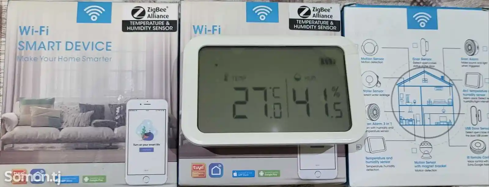 Датчик температуры wifi умный дом-1