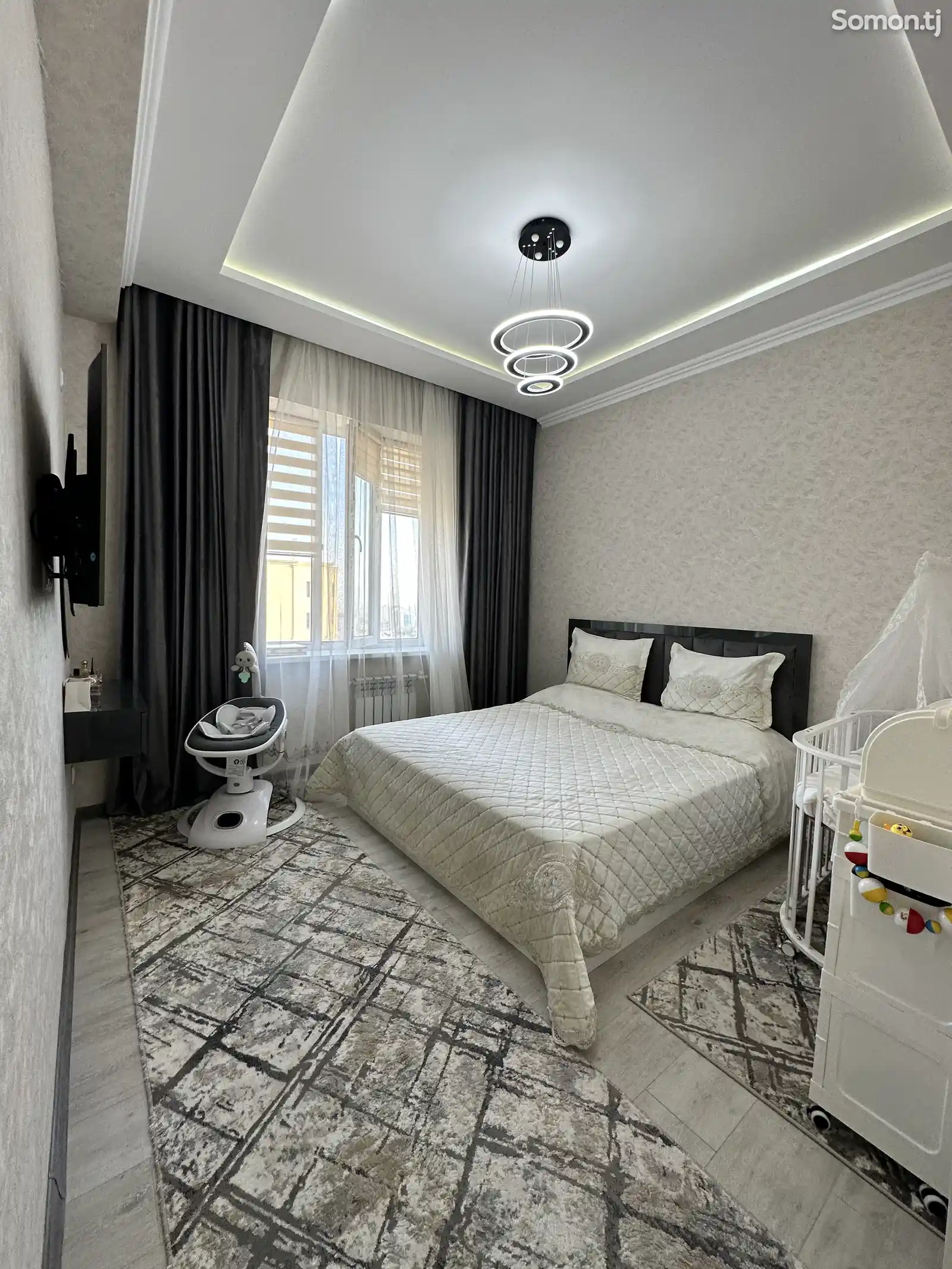 3-комн. квартира, 14 этаж, 74 м², Сино-2