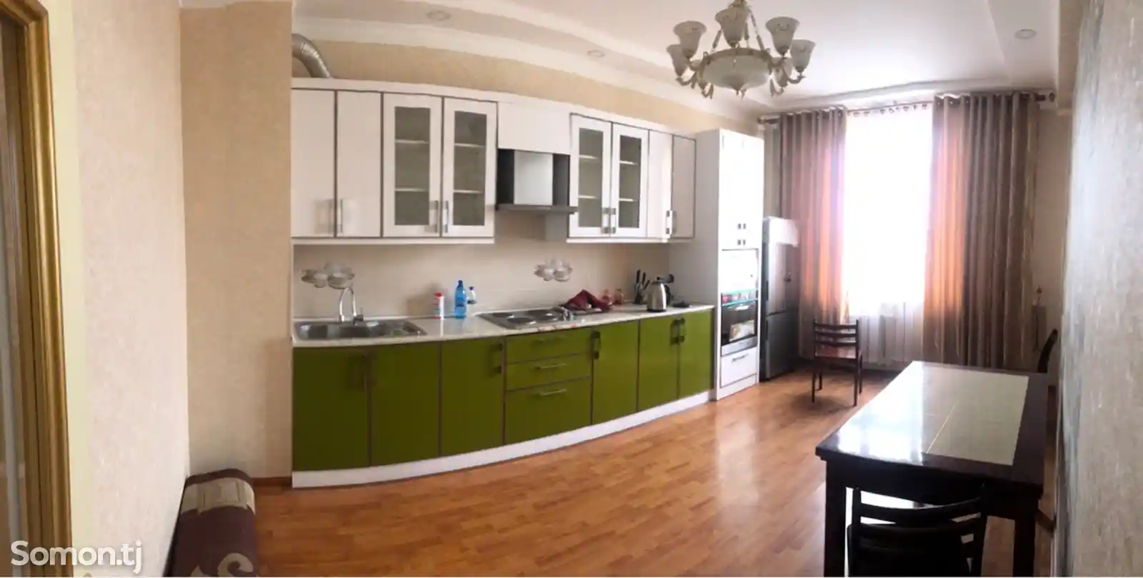 2-комн. квартира, 6 этаж, 100м², сомони-3