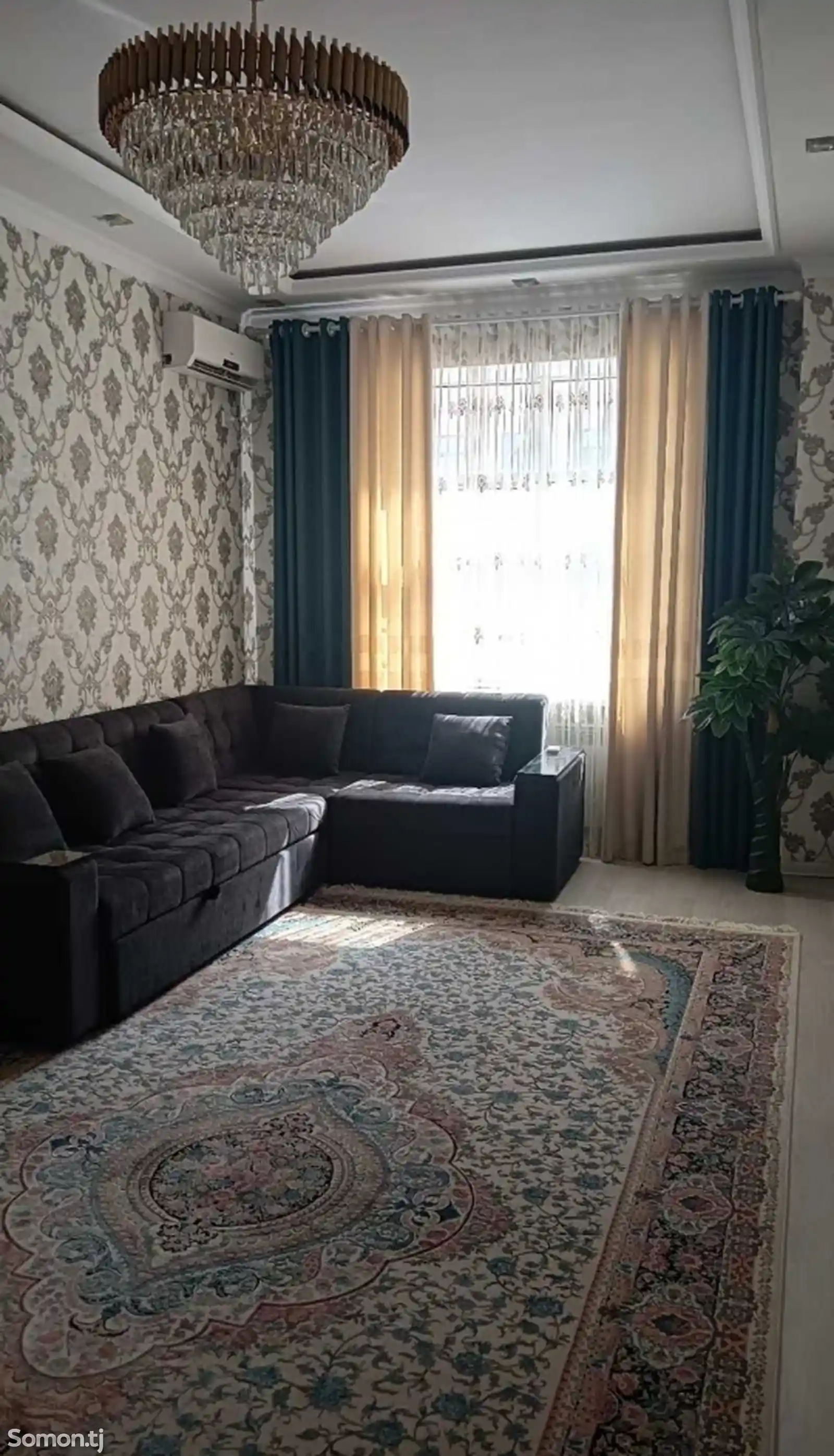 2-комн. квартира, 13 этаж, 75м², Шохмансур Хилтон-1