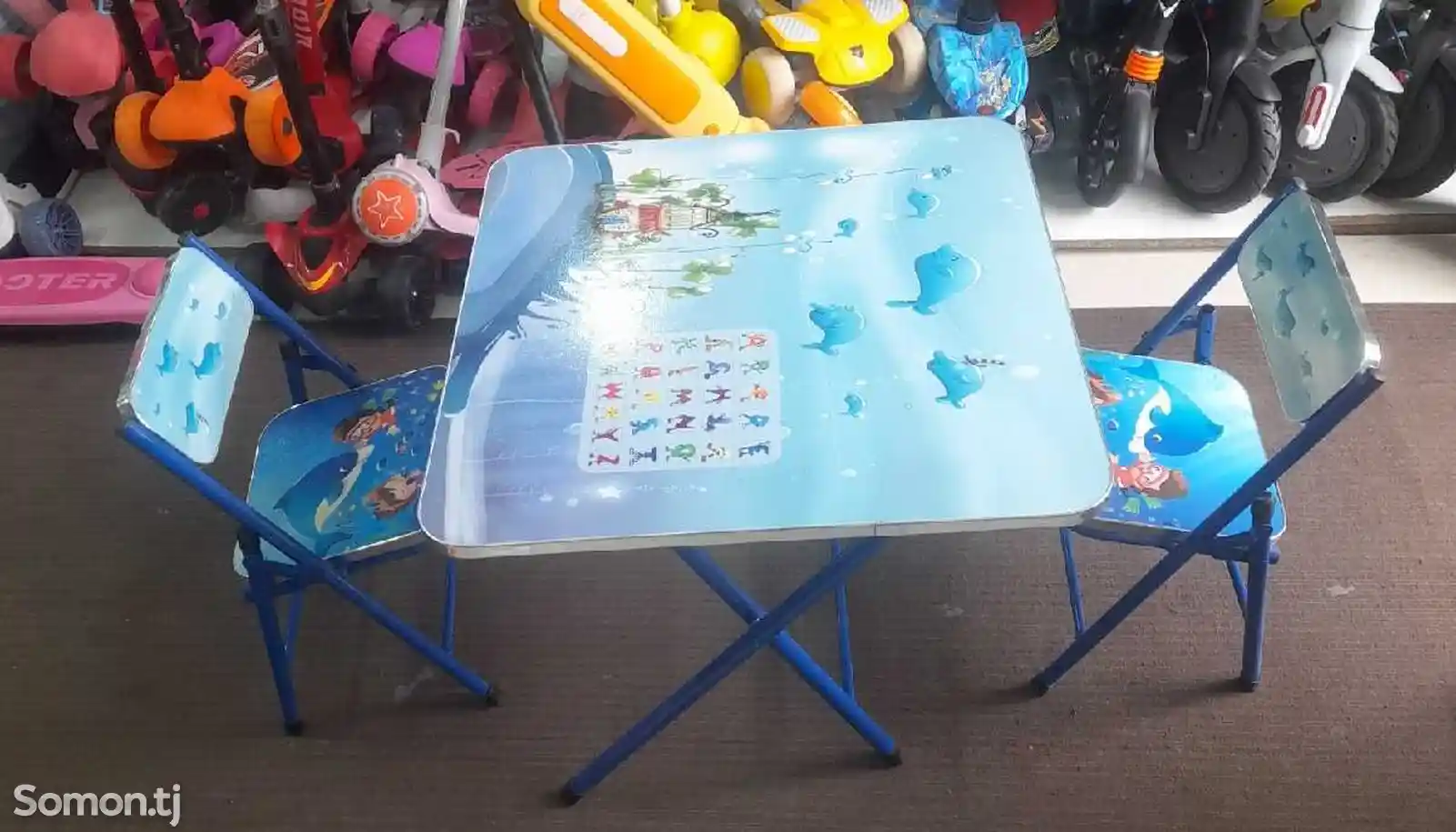 Стол со стульчиком детский-1
