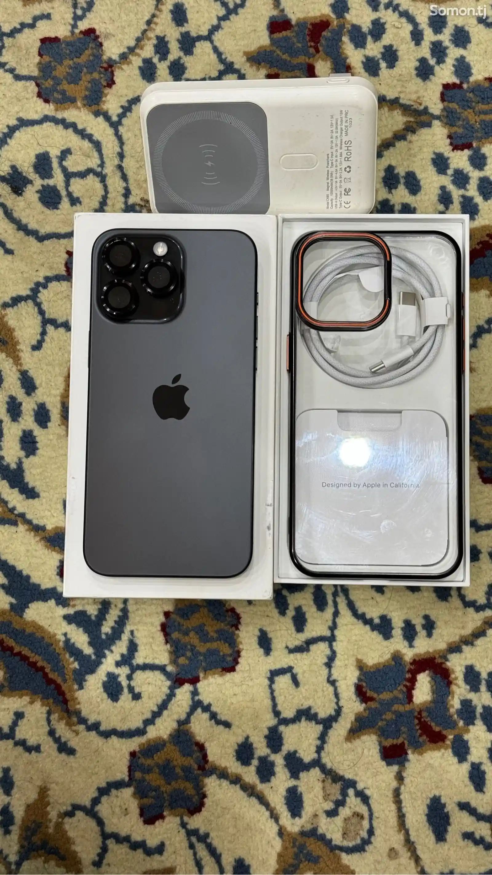 Apple iPhone 15 Pro Max, 256 gb, Black Titanium-2