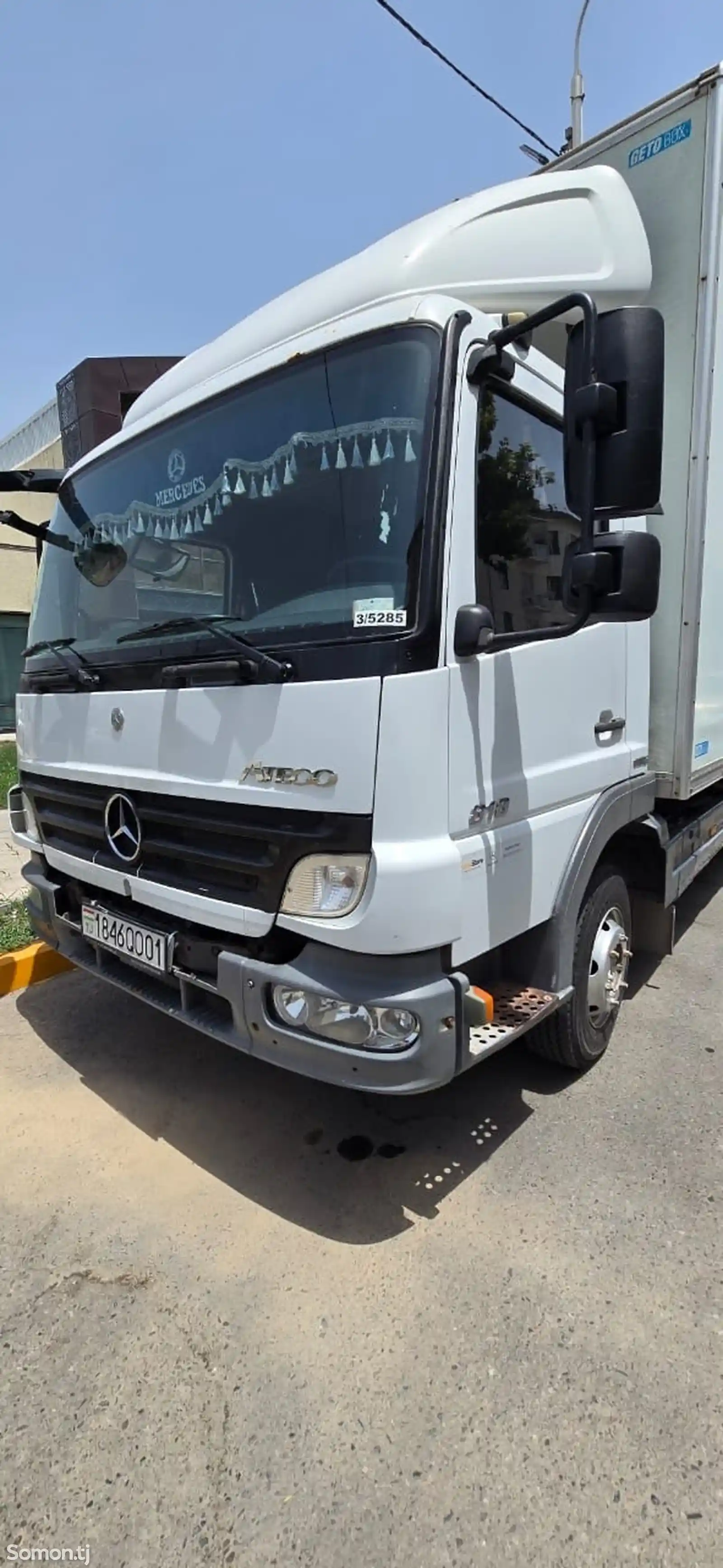 Бортовой грузовик Mercedes-Benz Atego,2009-4