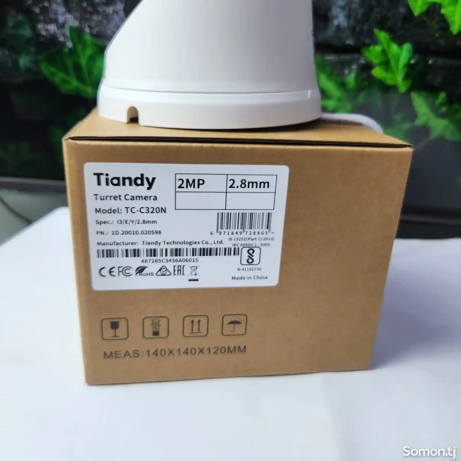 Камера купольная IP Tiandy 2MP TC-C320N со звуком-3