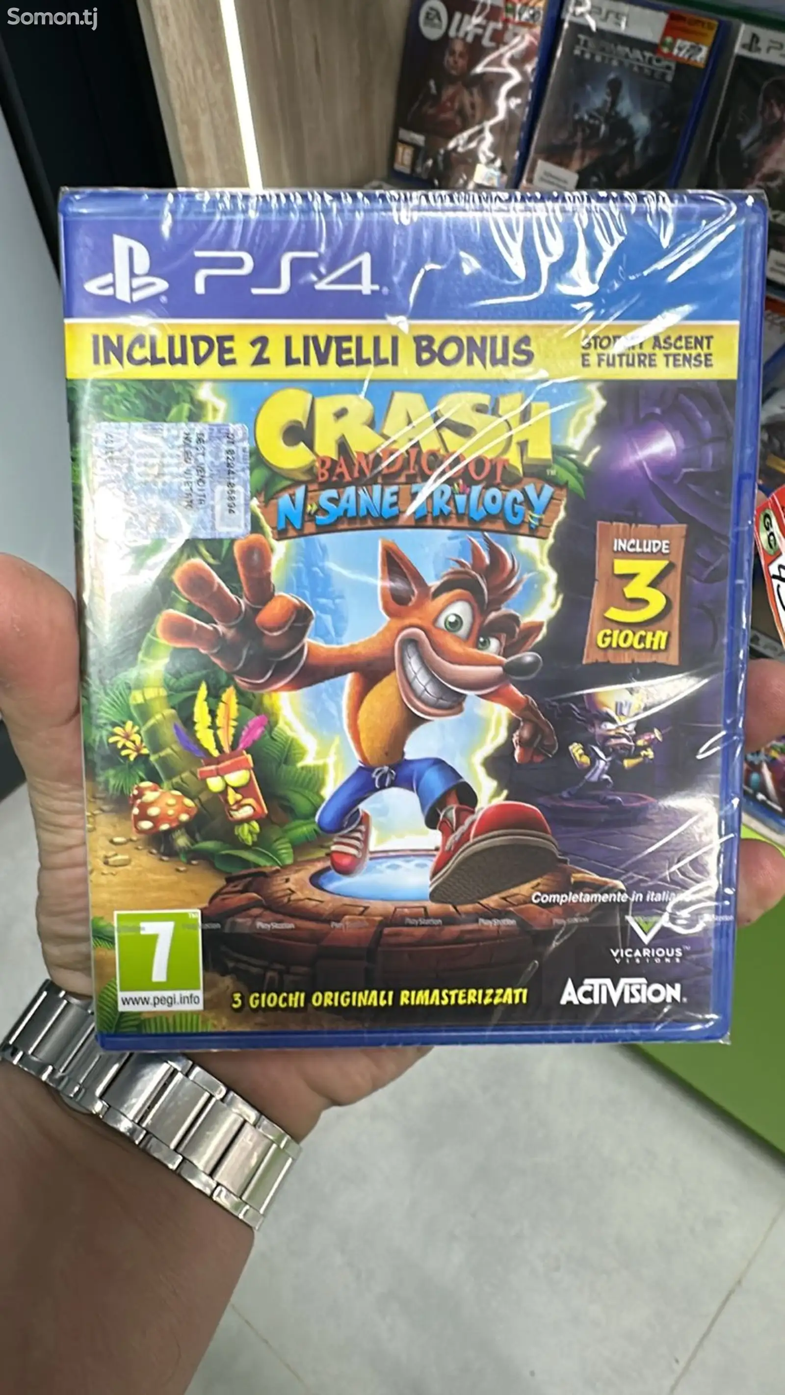 Игра Crash 3 для Sony playStation 4