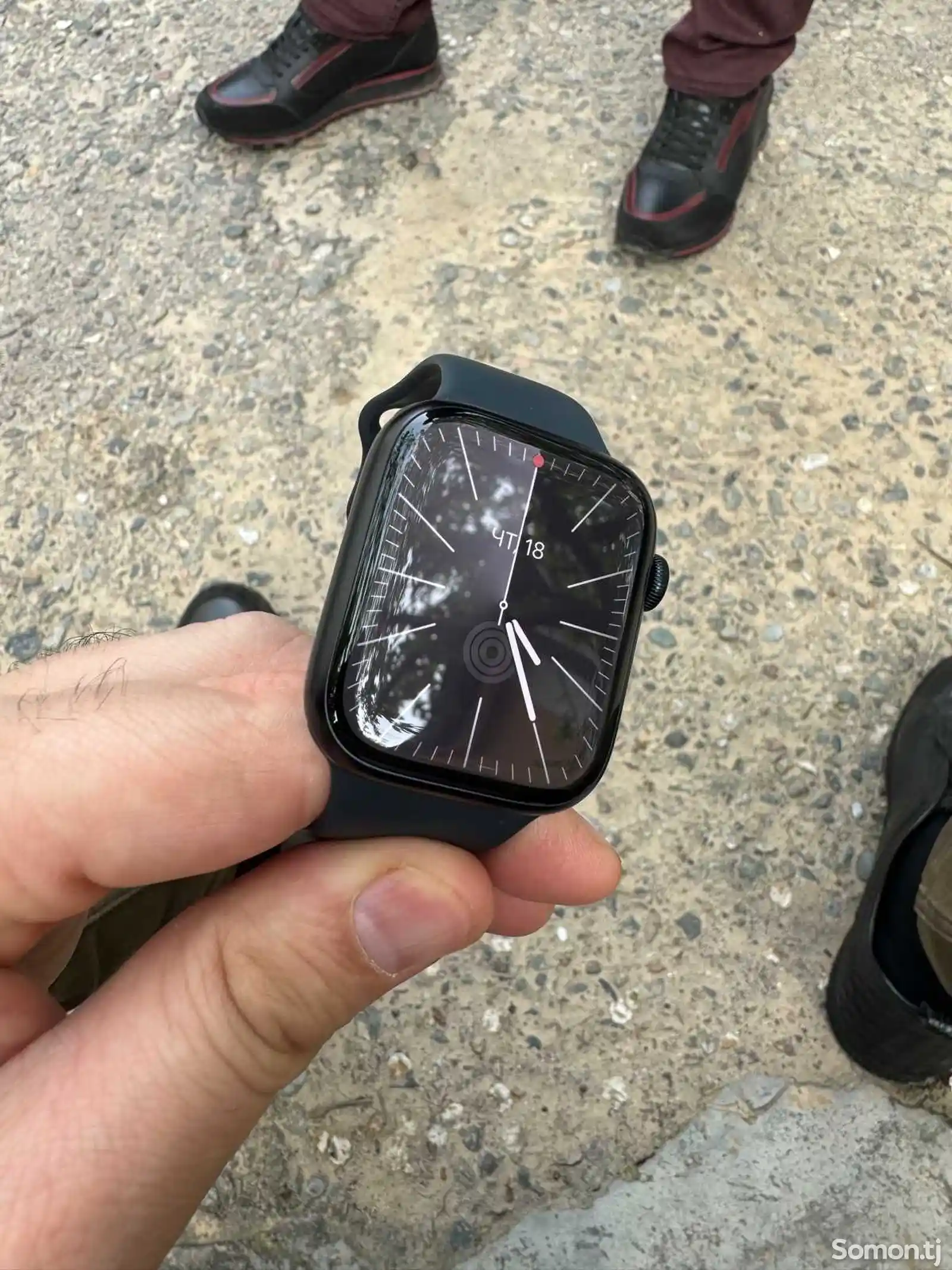 Смарт часы Apple Watch series 9 black 45mm-1