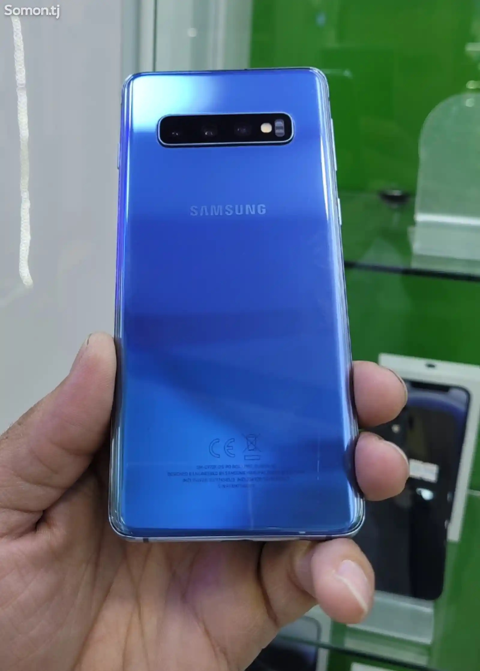 Samsung Galaxy S10 Blue Duos-1