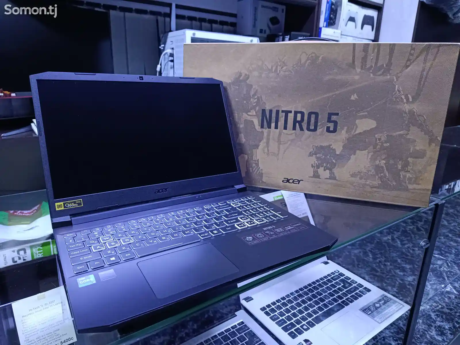 Ноутбук Acer Nitro 5 Core i7-11800H / RTX 3060 6GB / 16GB / 512GB SSD-1