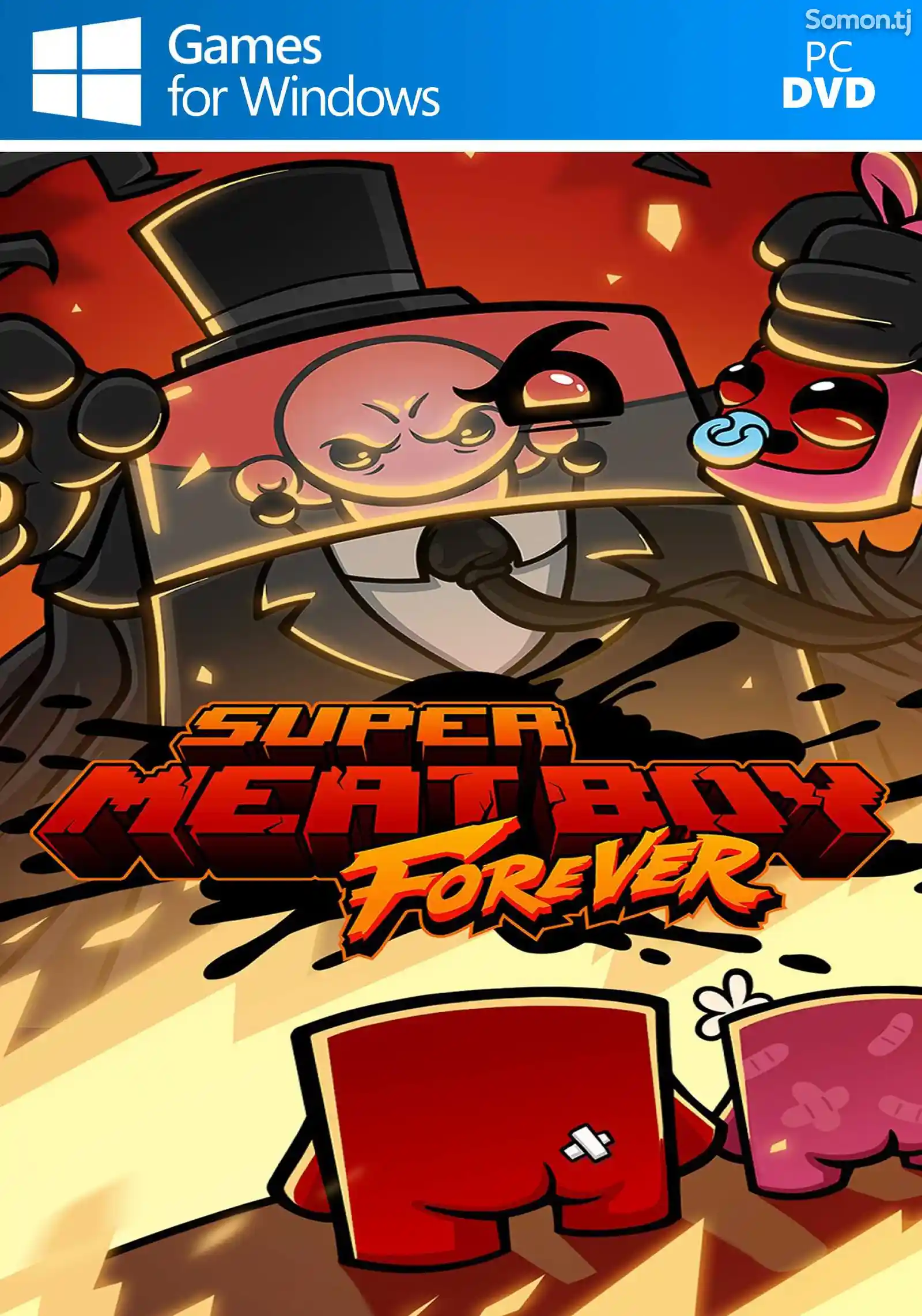 Игра Super meat boy forever для компьютера-пк-pc-1