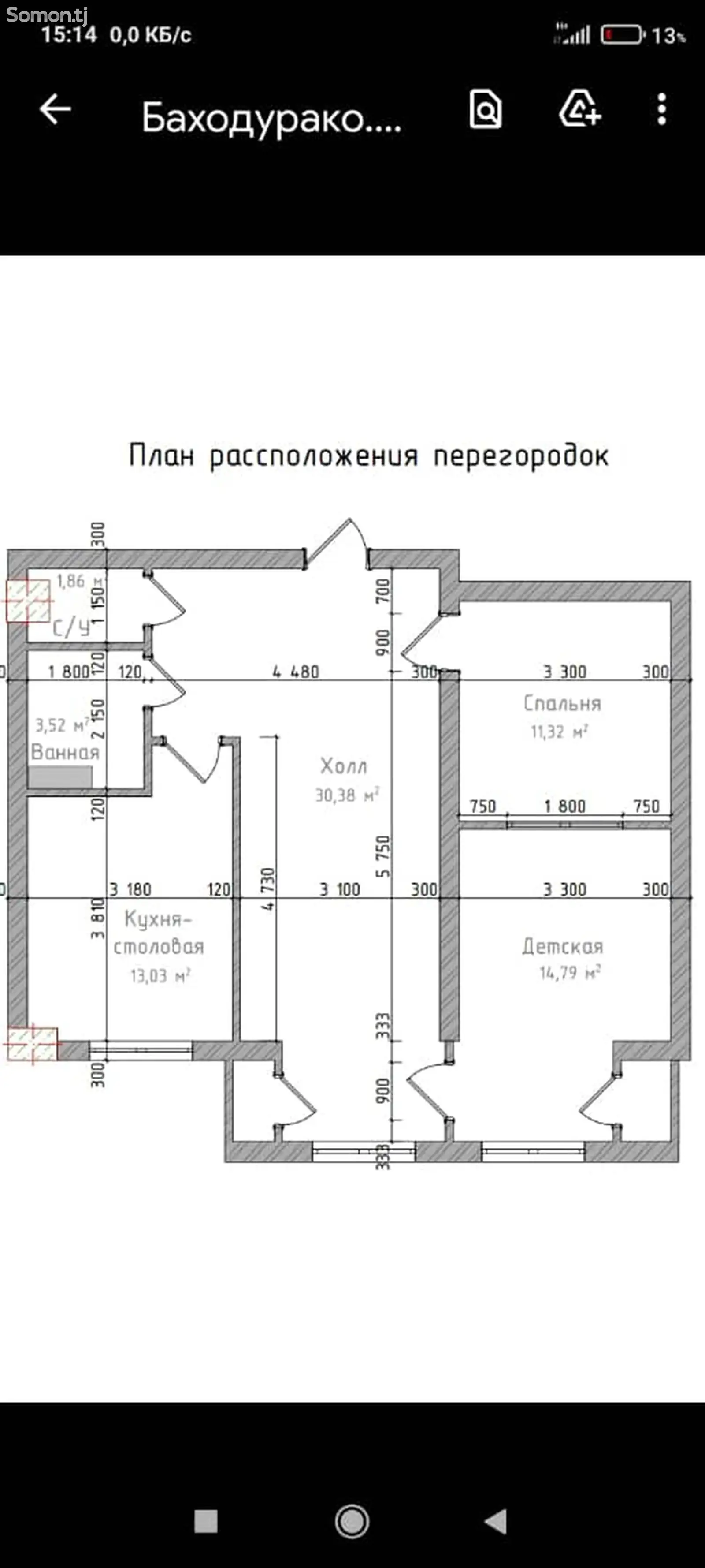 2-комн. квартира, 14 этаж, 75 м², Скорая больница-1