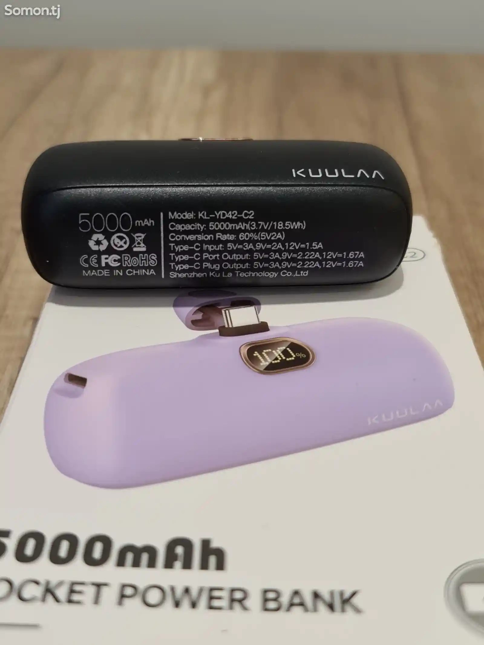 Power Bank Kuulaa 5000 mah type-c-6