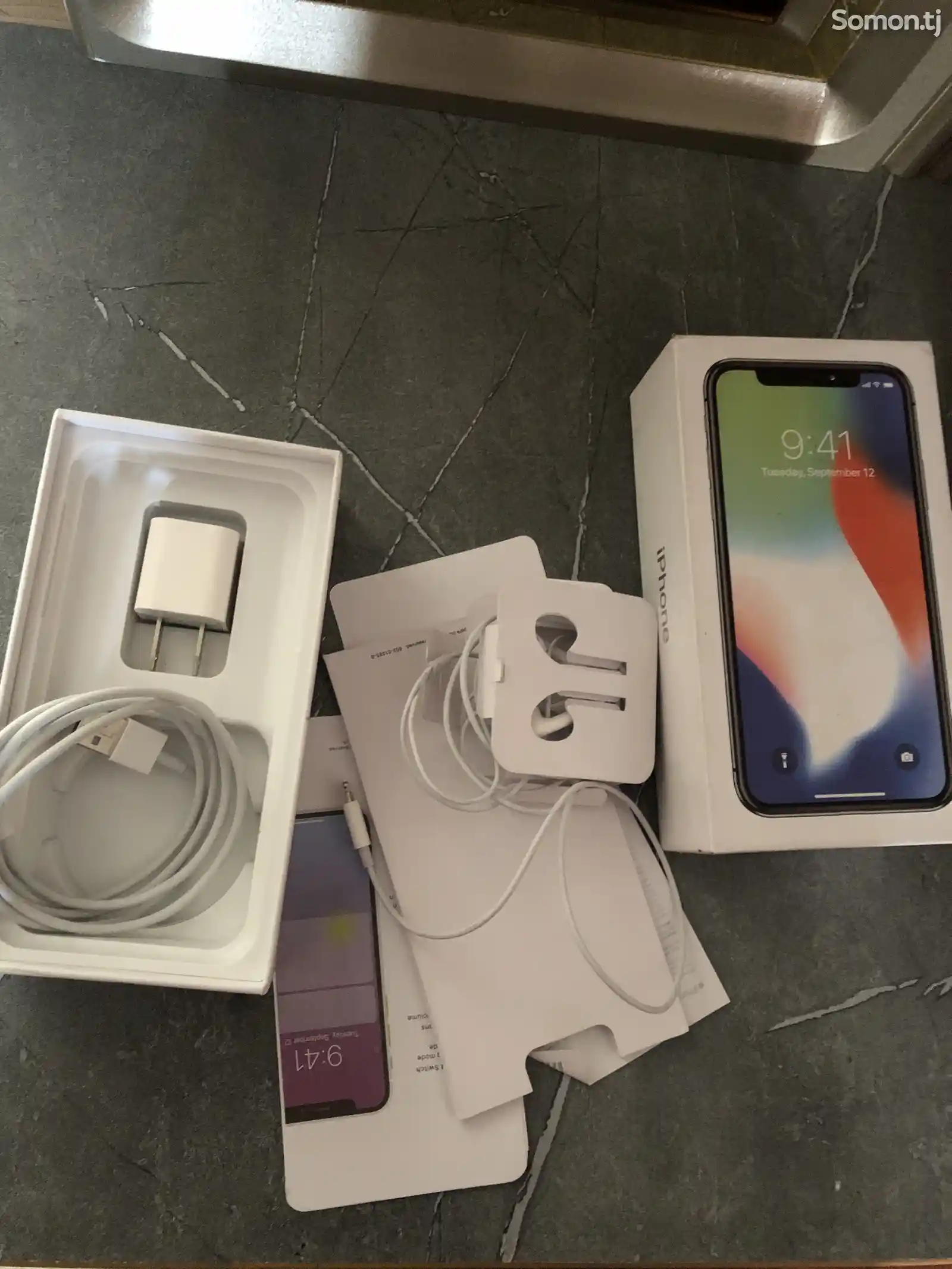 Apple iPhone X, 64 gb, Silver-1