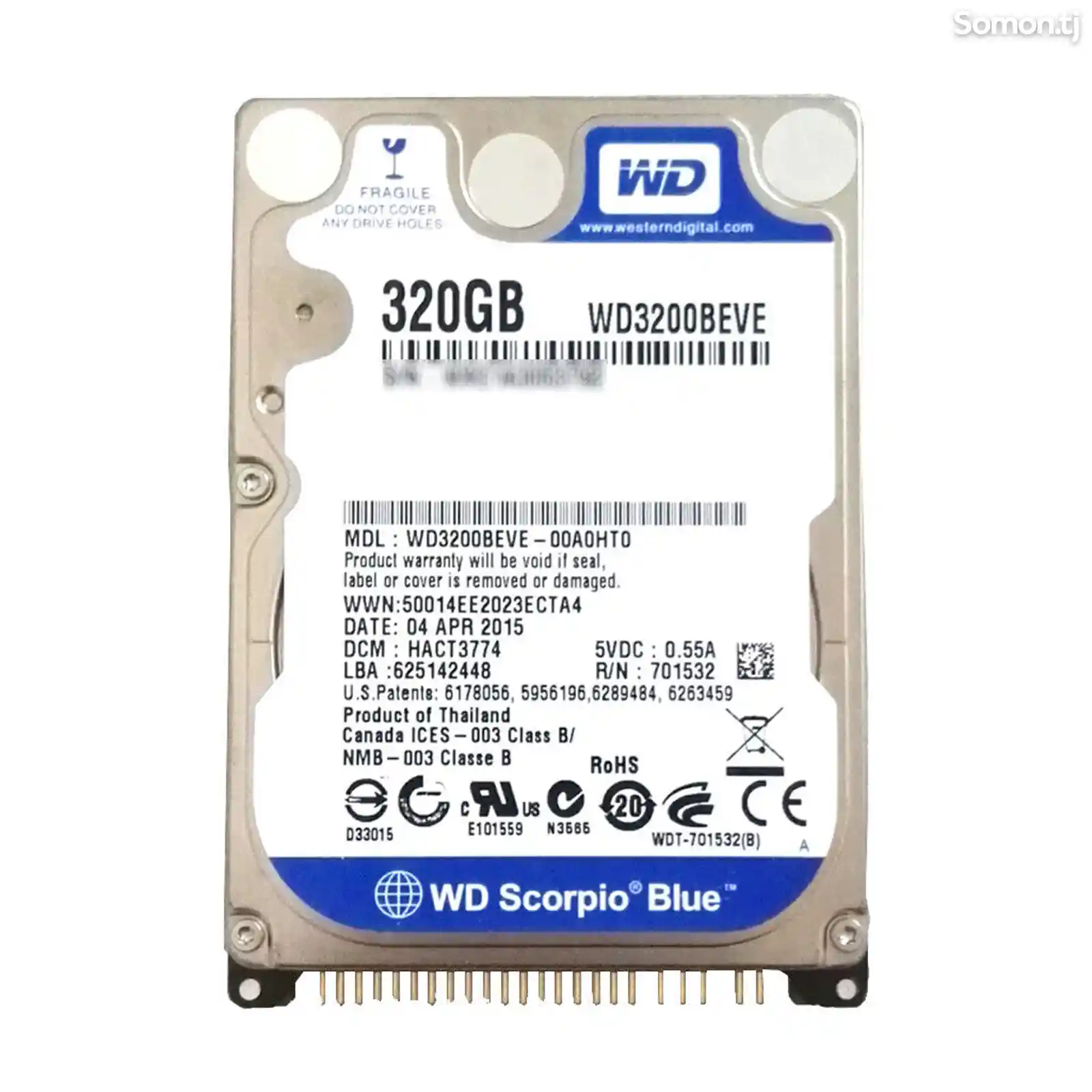 Жесткий диск 320GB - для Ноутбука HDD-1