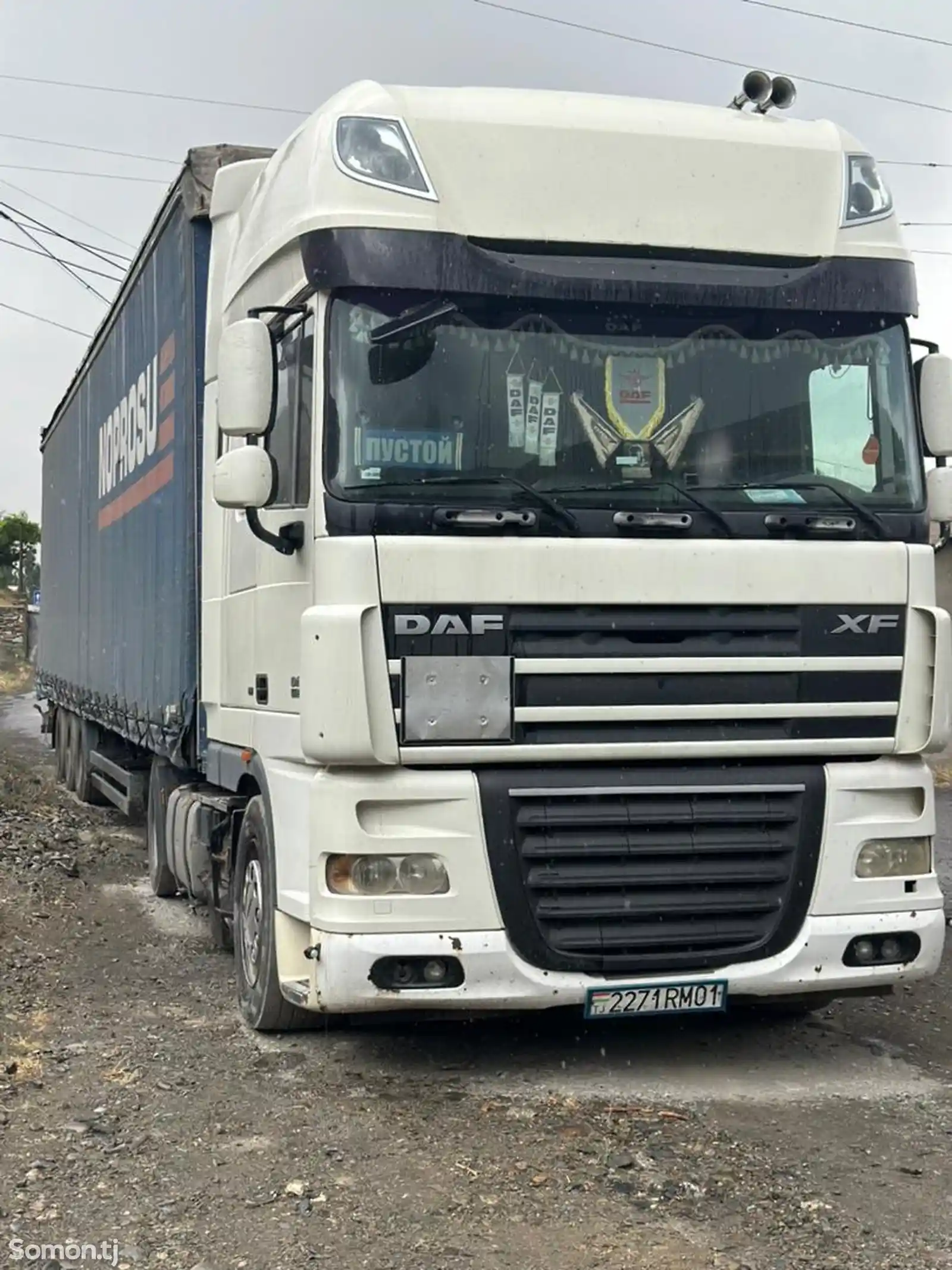 Бортовой грузовик DAF XF 105, 2009-3