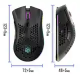 Беспроводная Игровая RGB Мышь K-Snake BM600 DPI 1200-3200 2.4G с подсветкой-2