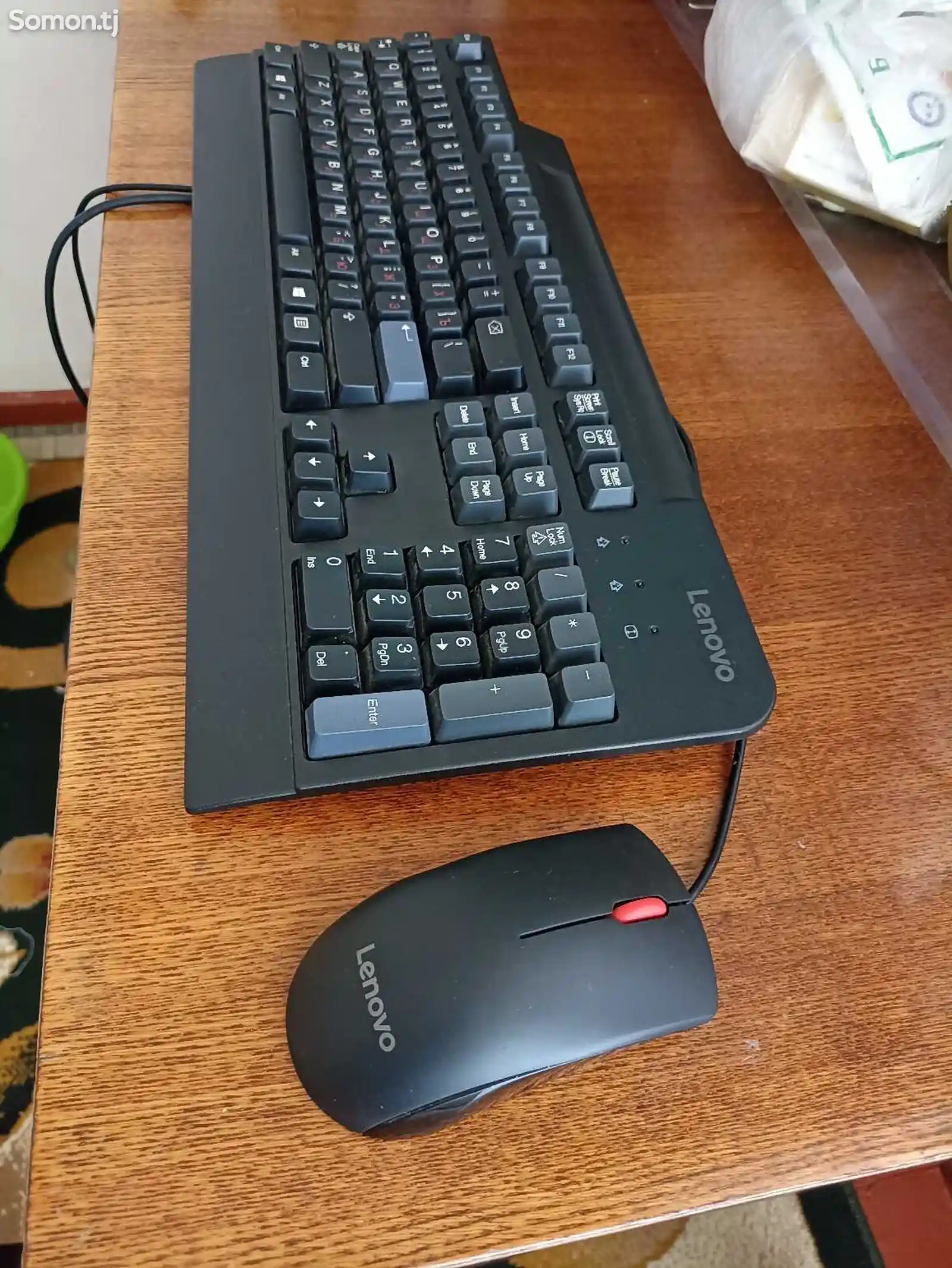 клавиатура и мышка lenovo-1