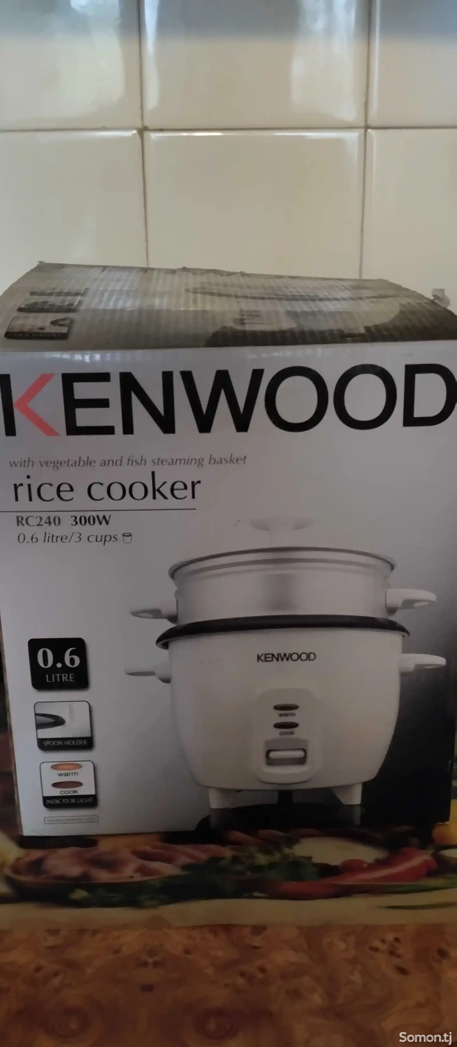 Пароварка-рисоварка Kenwood-1