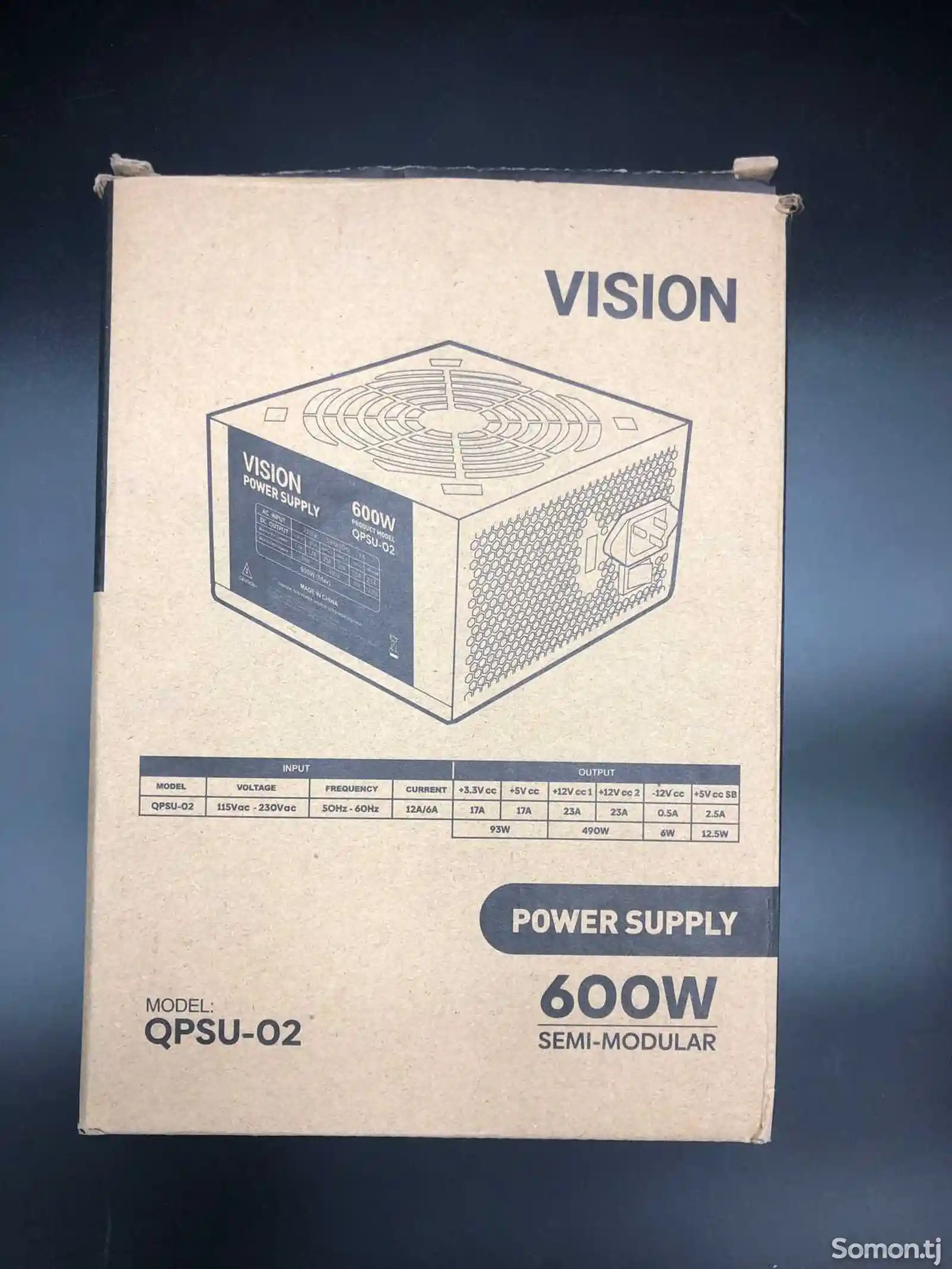 Блок питания Vision 600W-5