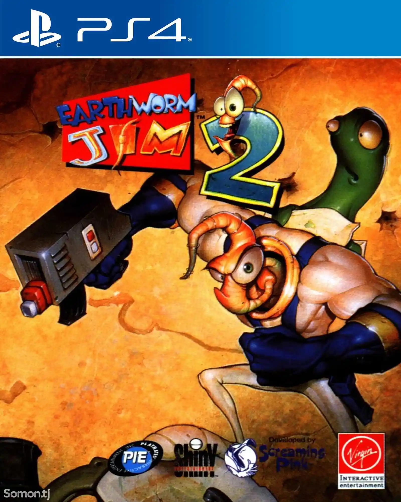 Игра Earthworm jim 2 для PS-4 / 5.05 / 6.72 / 7.02 / 7.55 / 9.00 /-1
