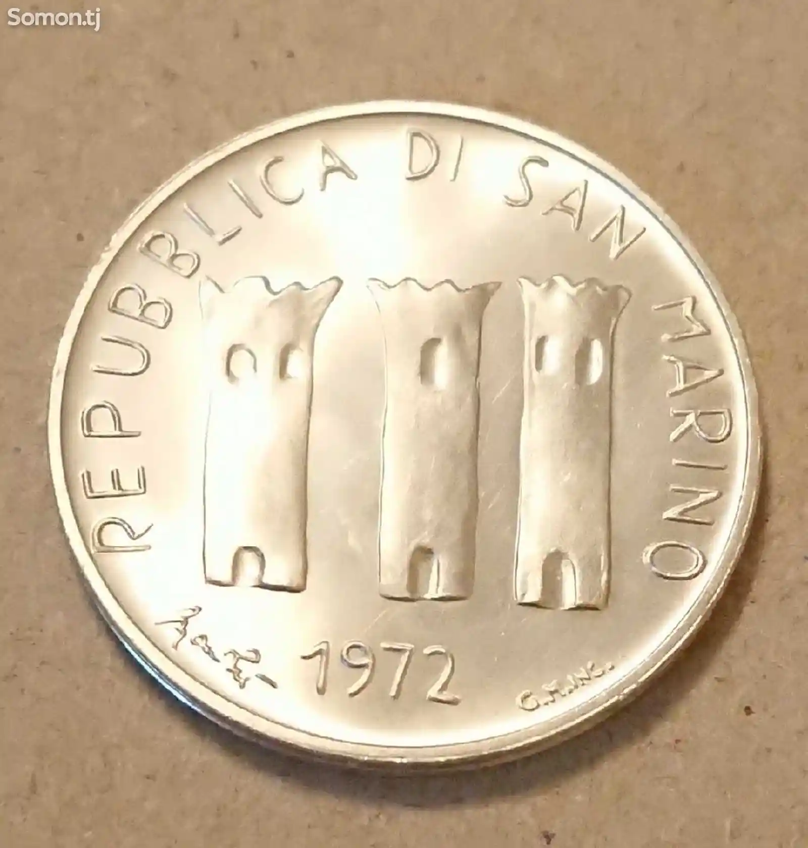 Монета Сан-Марино 500 лир-2