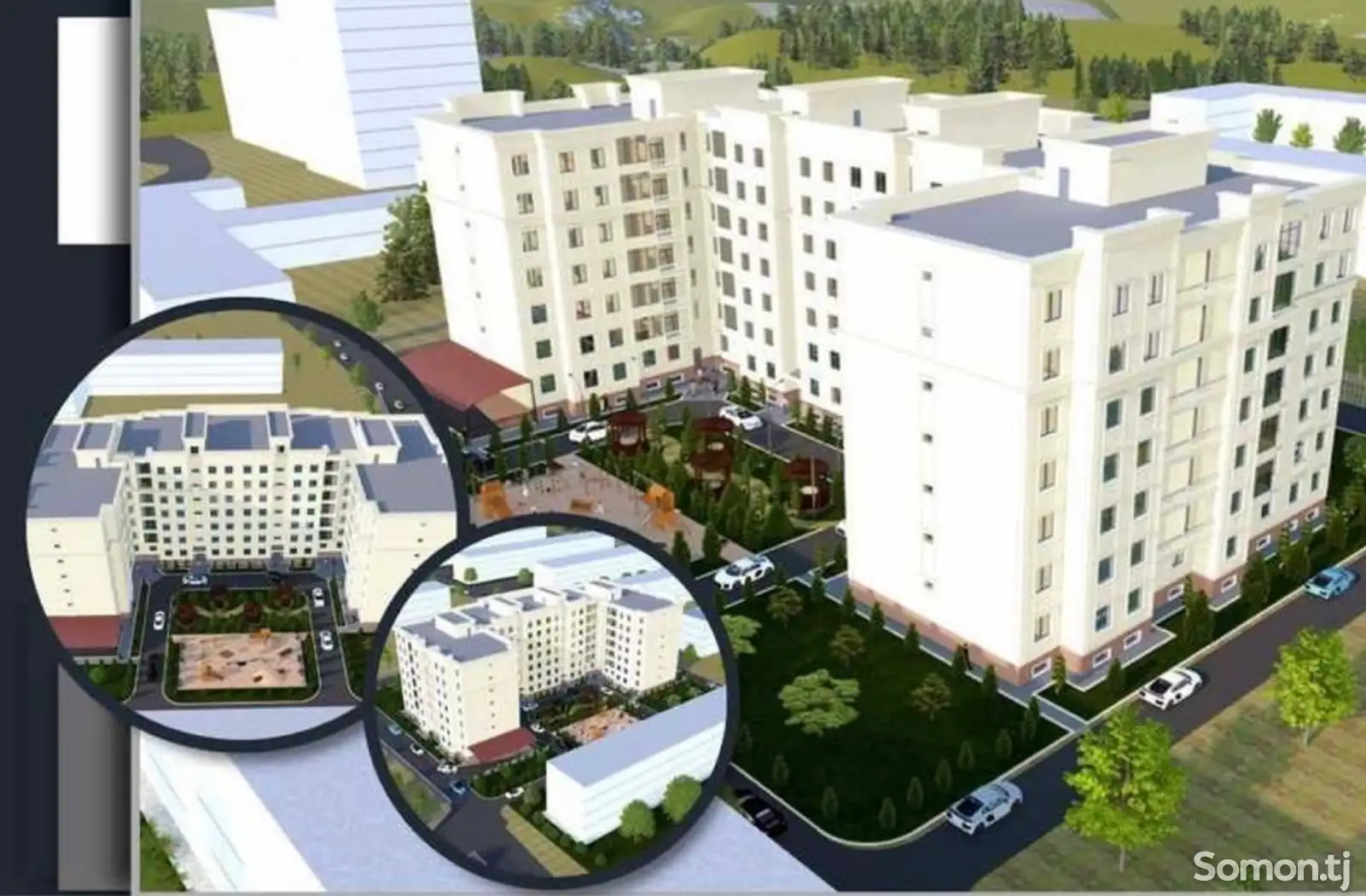 2-комн. квартира, 7 этаж, 61 м², 33 мкр-1