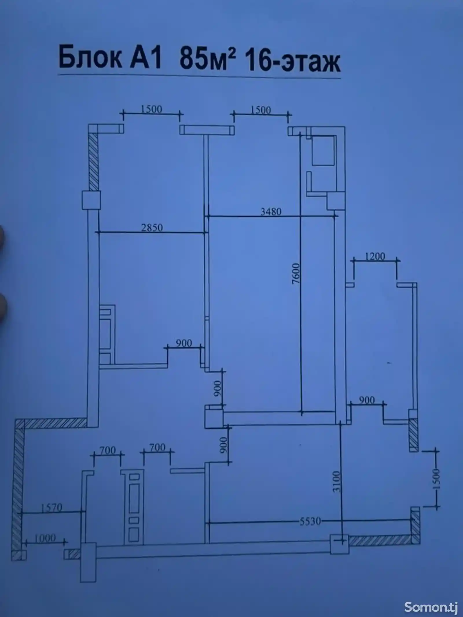 2-комн. квартира, 16 этаж, 85 м², Сино, улица Ал-Беруни-15