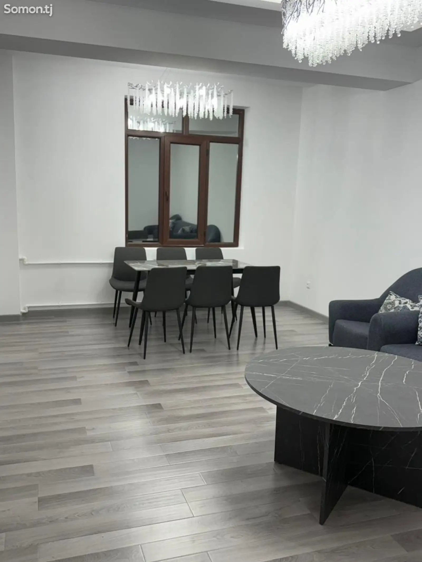 2-комн. квартира, 15 этаж, 80м², Исмоили Сомони-1