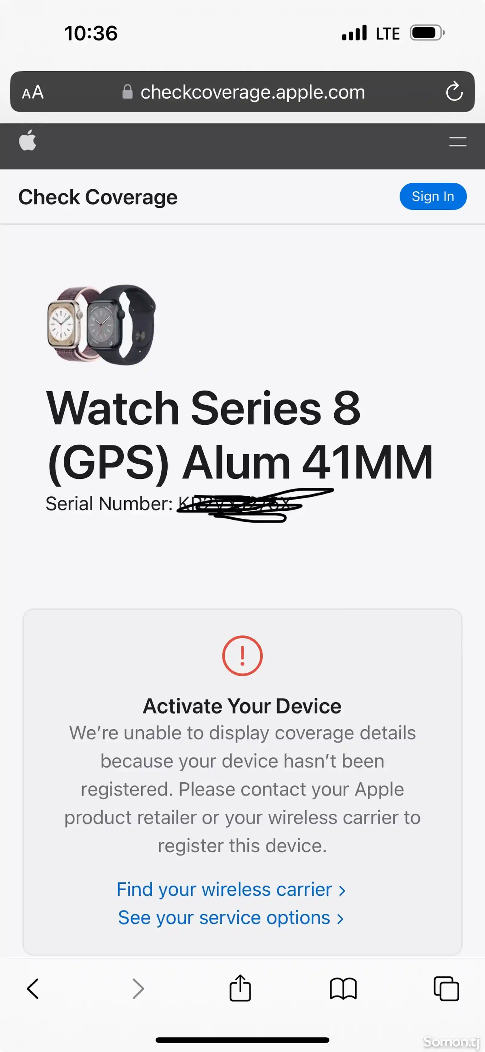 Смарт часы Apple Watch 8 41mm Gps Red-2