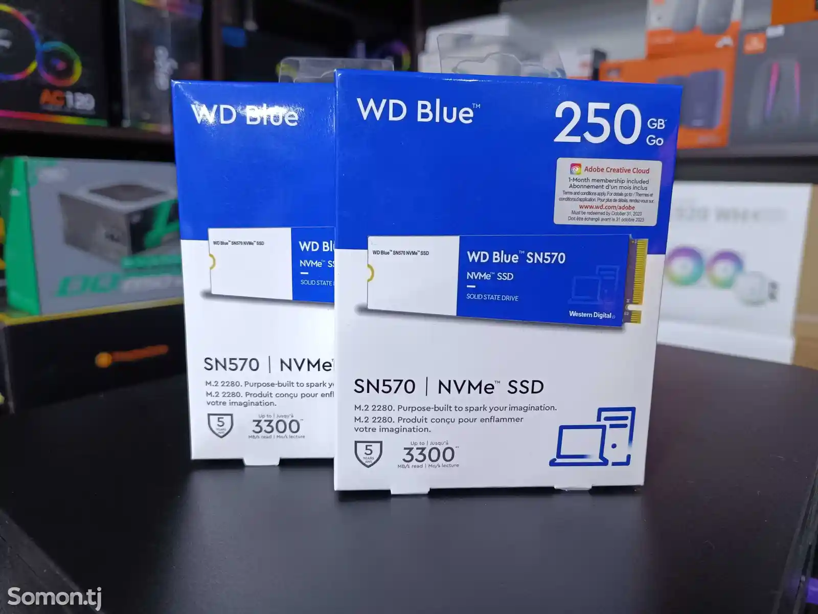 SSD накопитель M.2 NVME WD Blue / 250GB 3300Mb/S