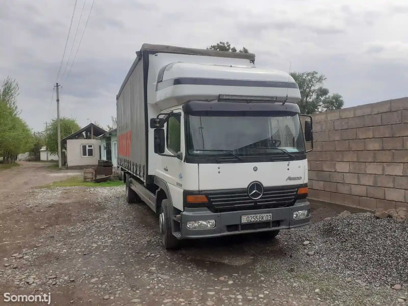 Бортовой грузовик Mercedes-Benz Atego 1223, 2000 199 000 c. №11621089 в г.  Бохтар (Курган-Тюбе) - Грузовики - Somon.tj бесплатные объявления куплю  продам б/у