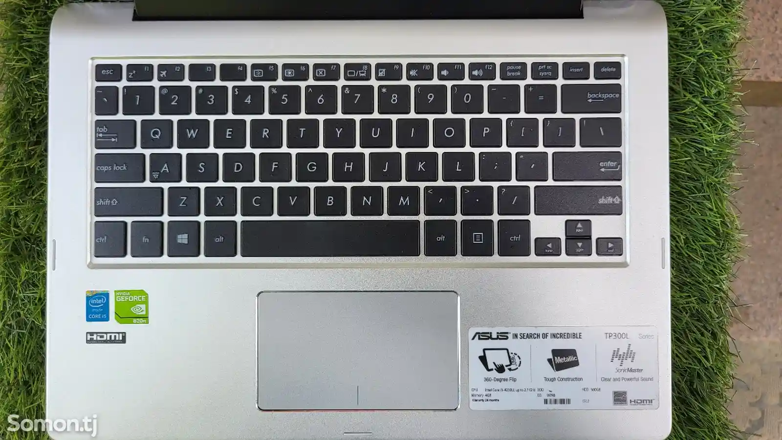Игровой ноутбук Asus TP300 X360/i5/GT820/500GB-7