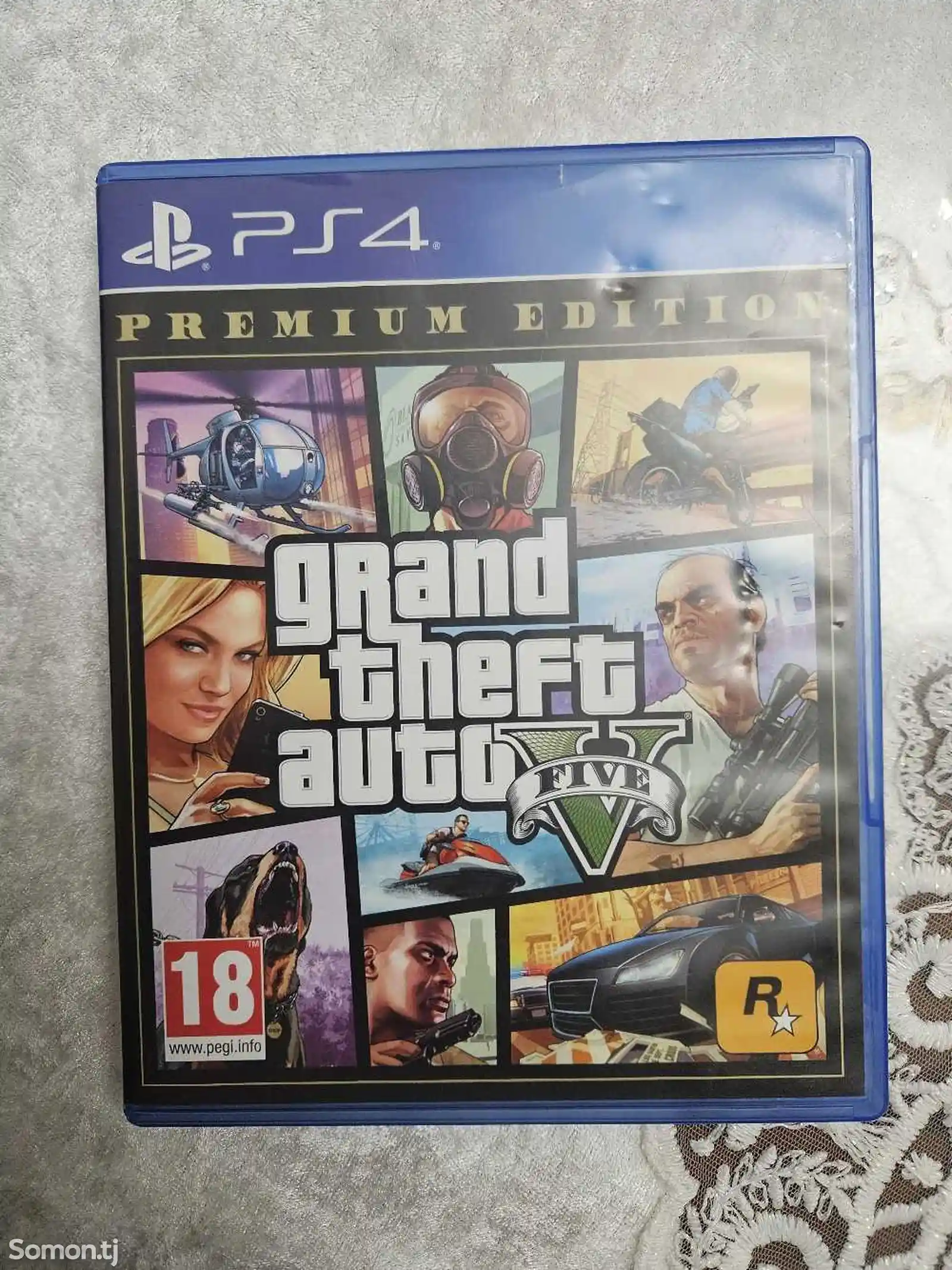 Диск GTA 5 для playstation 4