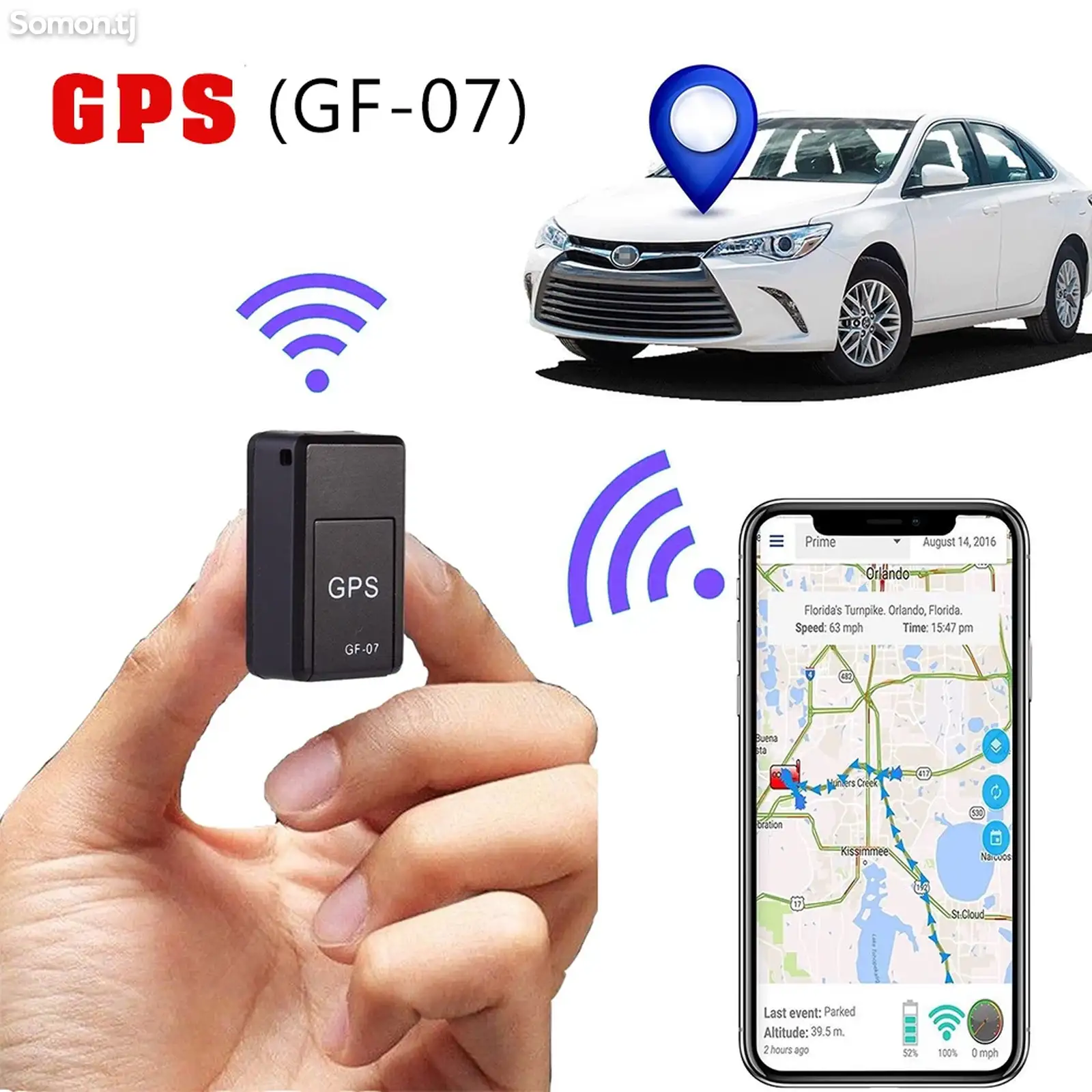 Регистратор GPS Tracker-1