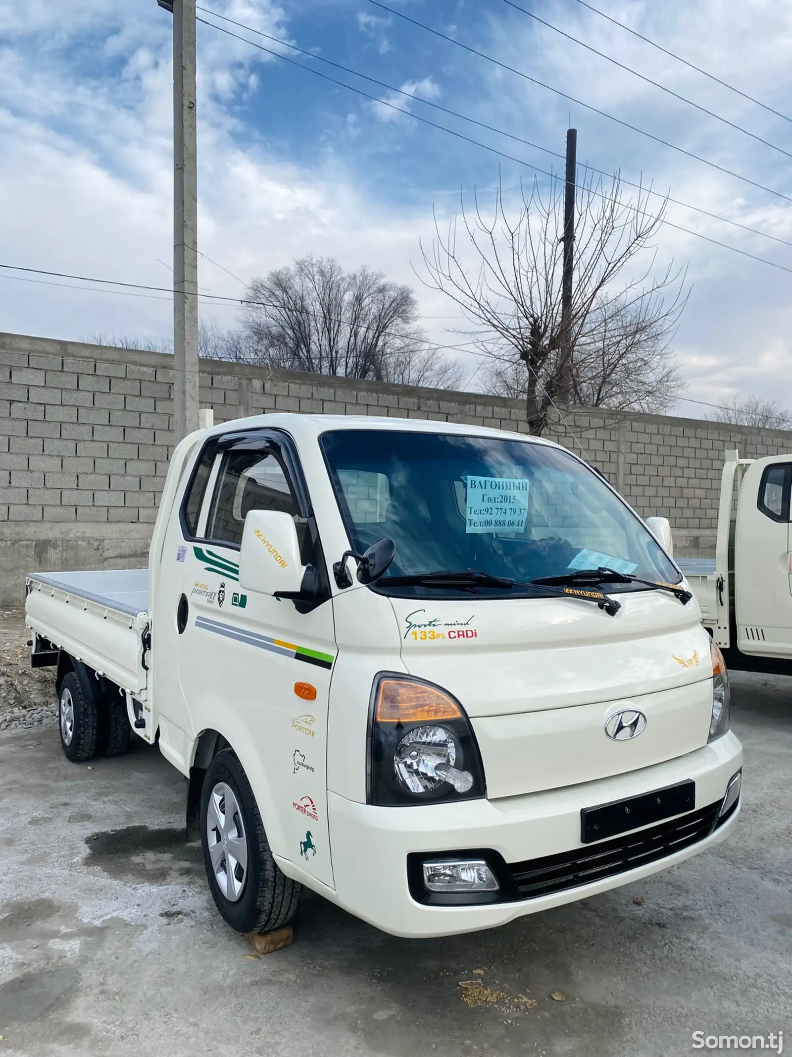 Бортовой автомобиль Hyundai Porter 2, 2015-1