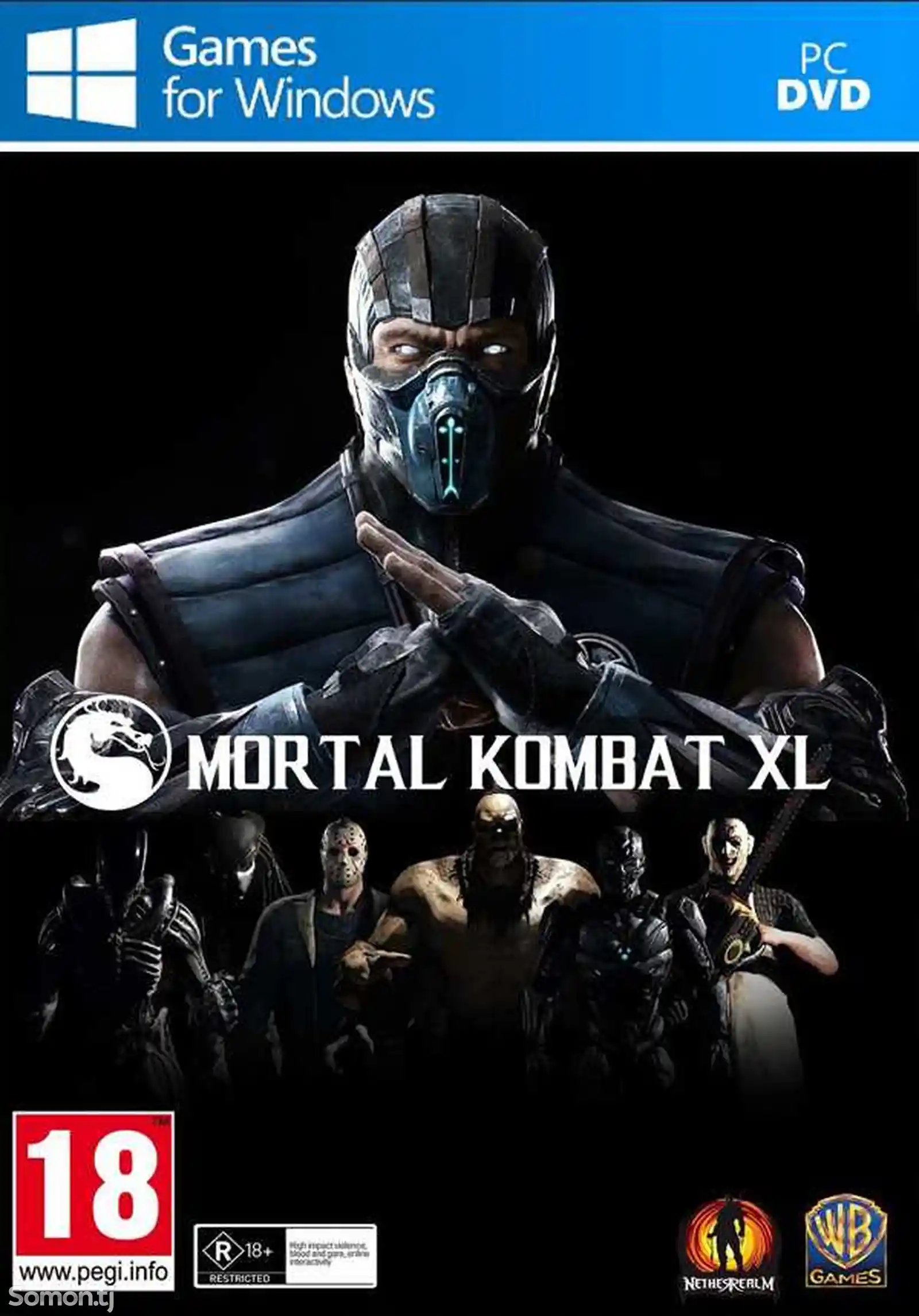 Игра Mortal Kombat XL для компьютера-пк-pc-1
