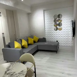 3-комн. квартира, 23 этаж, 61м², гостиница Хилтон