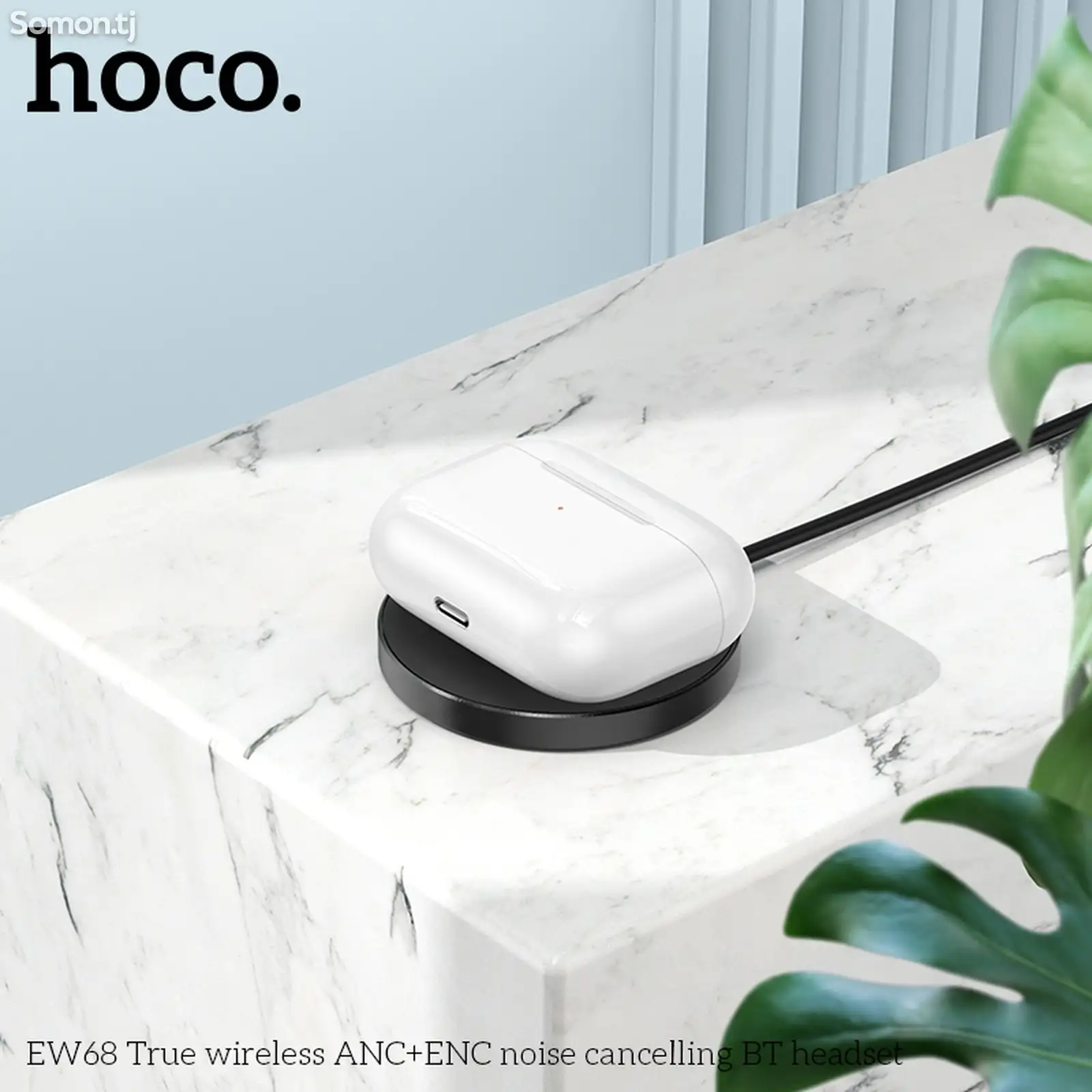 Наушники AirPods Pro Hoco EW68 ANC+ENC-2