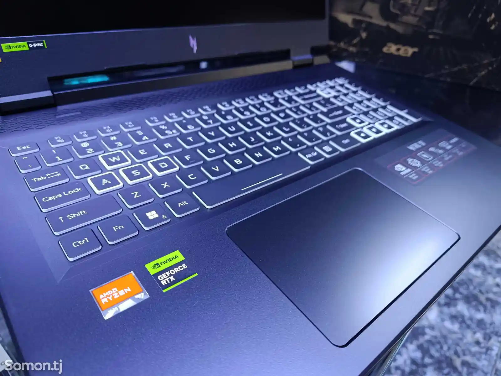 Игровой Ноутбук Acer Nitro 17 Ryzen 7 7840HS / RTX 4060 8GB / 16GB / 1TB SSD-7