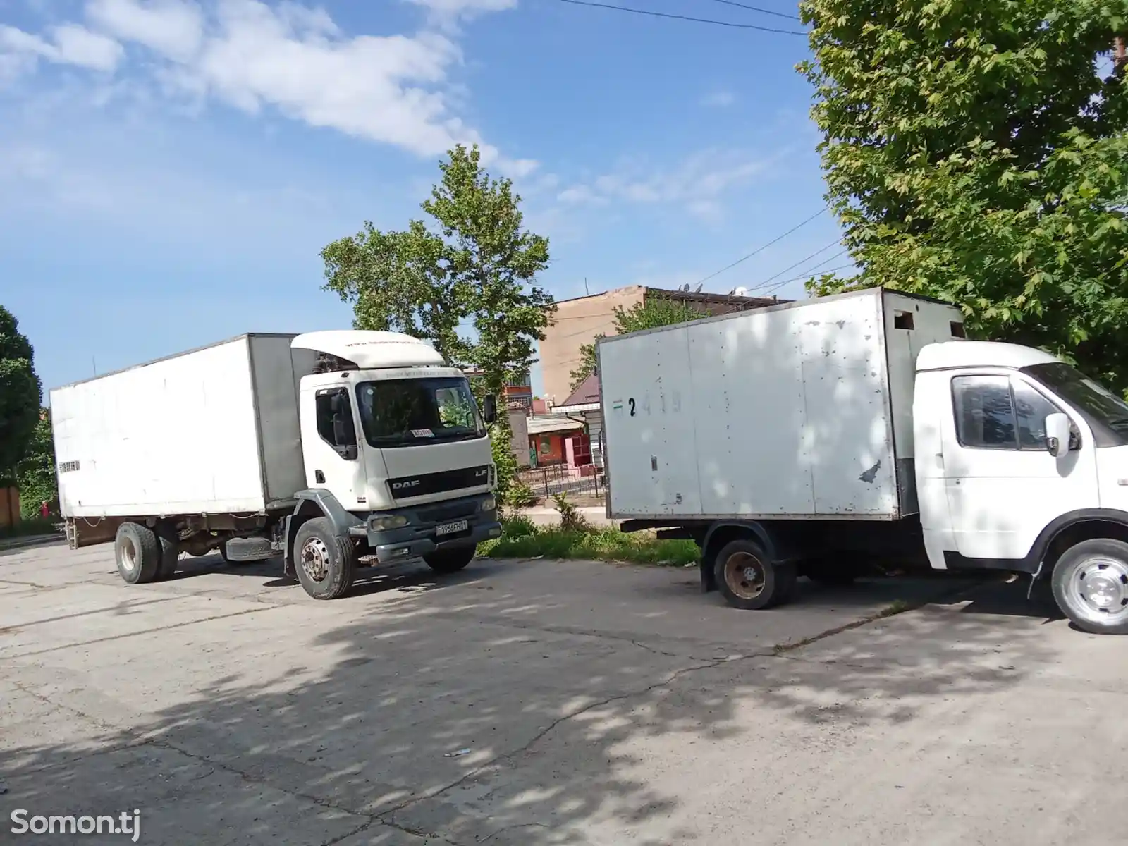 Бортовой грузовик DAF LF 55.220 , 2003-5