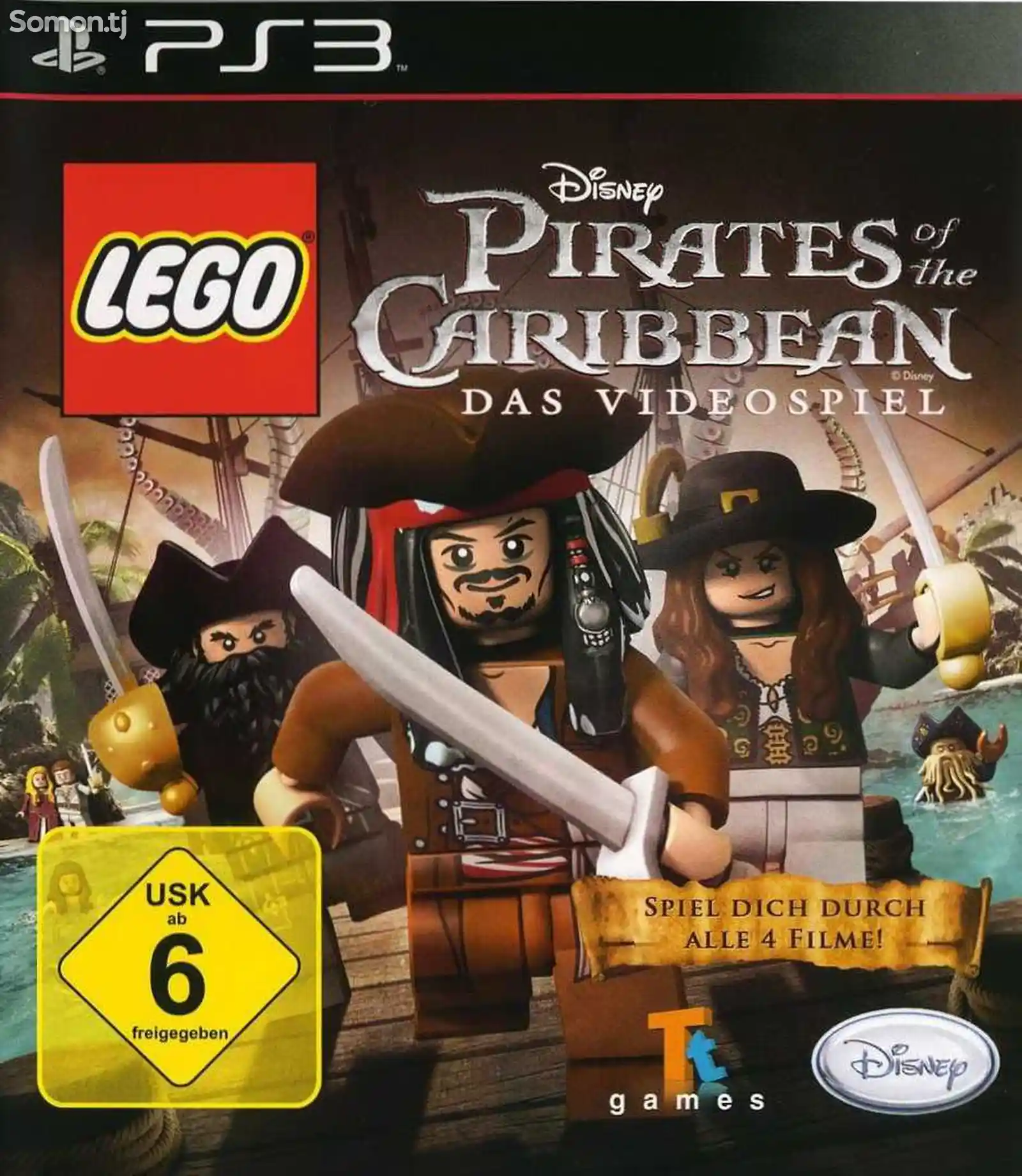 Игра Lego Pirates Of The Caribbean для Sony PlayStation 3